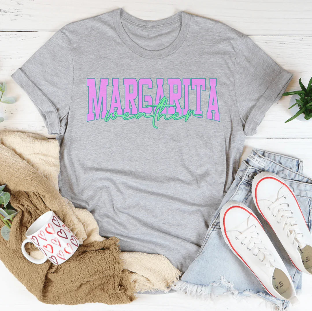 Margarita Weather Tee Athletic Heather / S Peachy Sunday T-Shirt