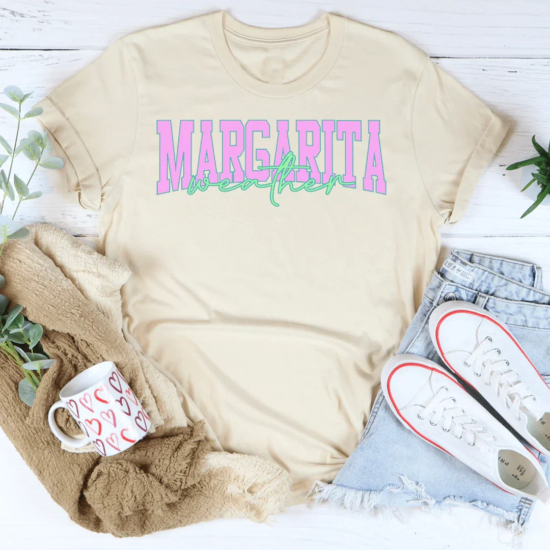 Margarita Weather Tee Soft Cream / S Peachy Sunday T-Shirt