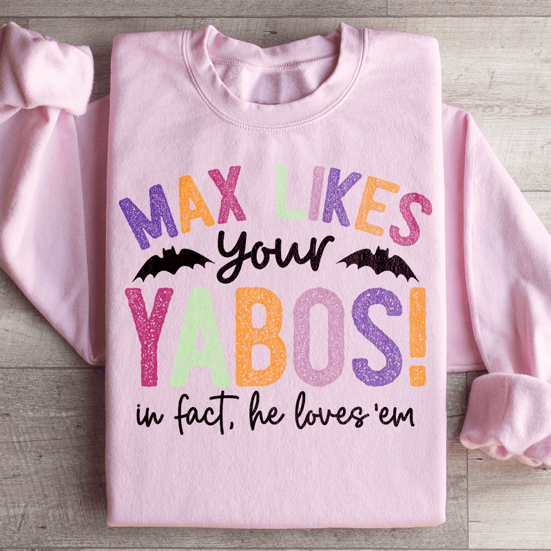 Max Likes Your Yabos Sweatshirt Light Pink / S Peachy Sunday T-Shirt