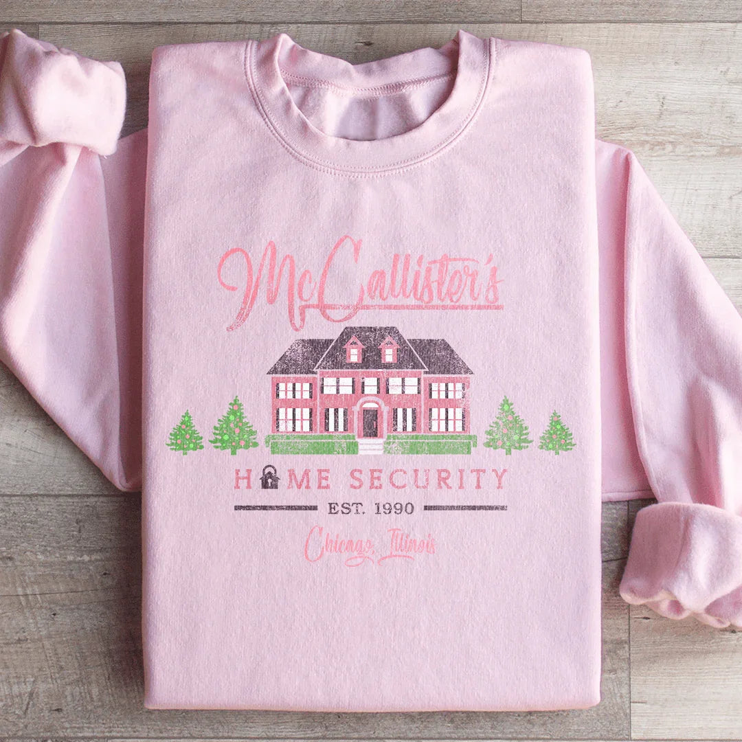 McCallister Home Security Sweatshirt Peachy Sunday T-Shirt