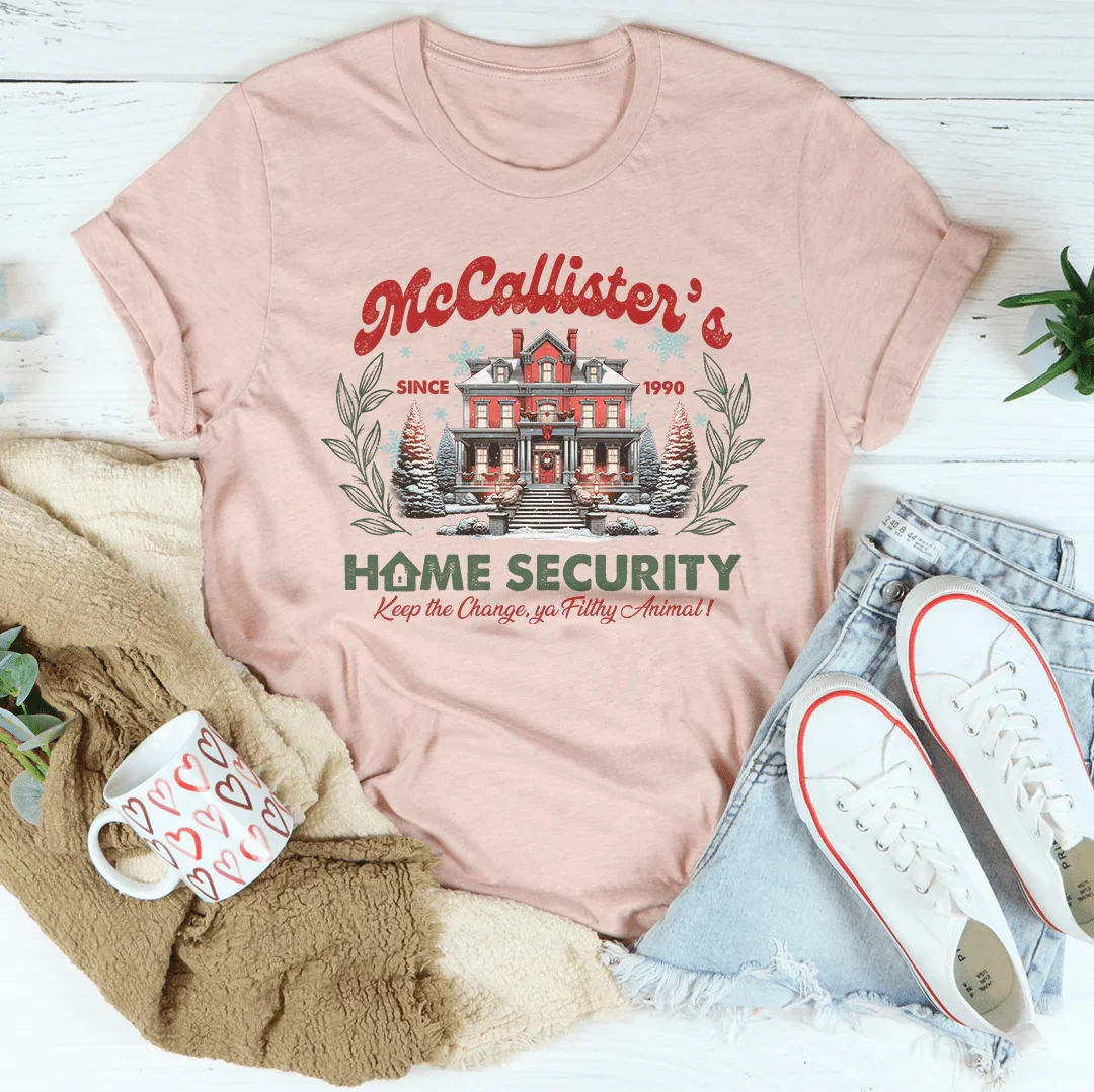McCallister's Home Security Tee Heather Prism Peach / S Peachy Sunday T-Shirt