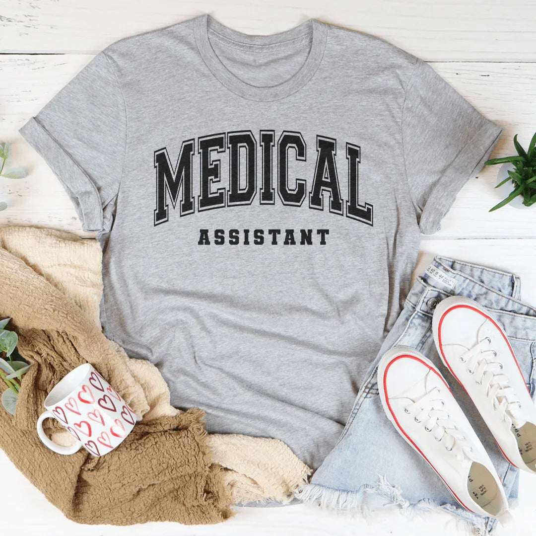 Medical Assistant Tee Athletic Heather / S Peachy Sunday T-Shirt