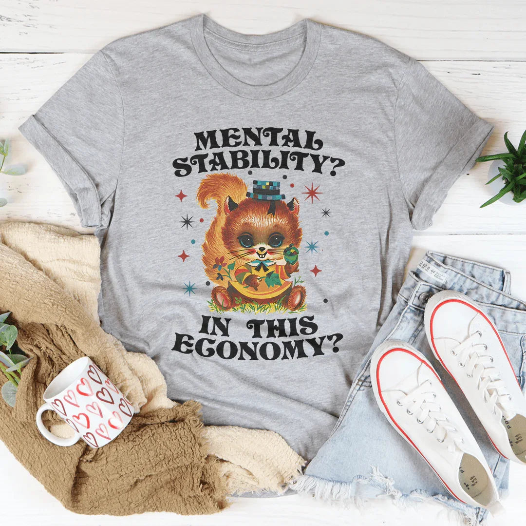 Mental Stability Tee Athletic Heather / S Peachy Sunday T-Shirt