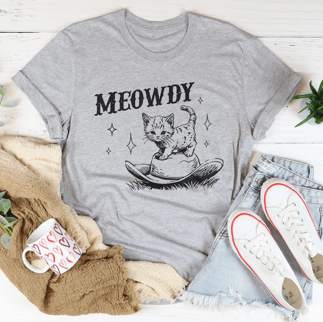 Meowdy Tee Athletic Heather / S Peachy Sunday T-Shirt