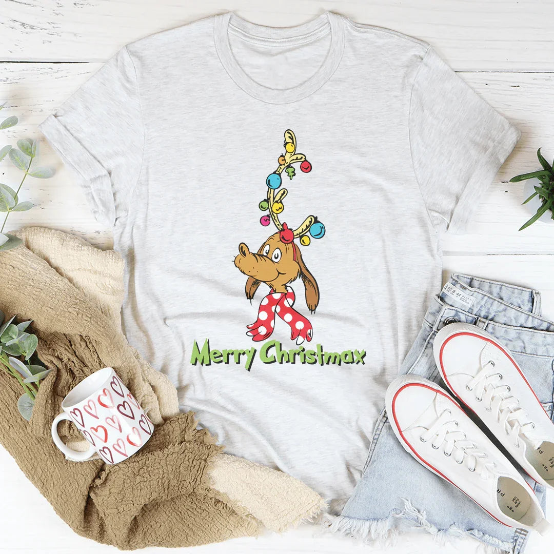 Merry Christmax Tee White / S Peachy Sunday T-Shirt