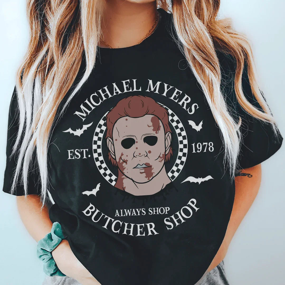 Michael Butcher Shop Tee Black / S Peachy Sunday T-Shirt