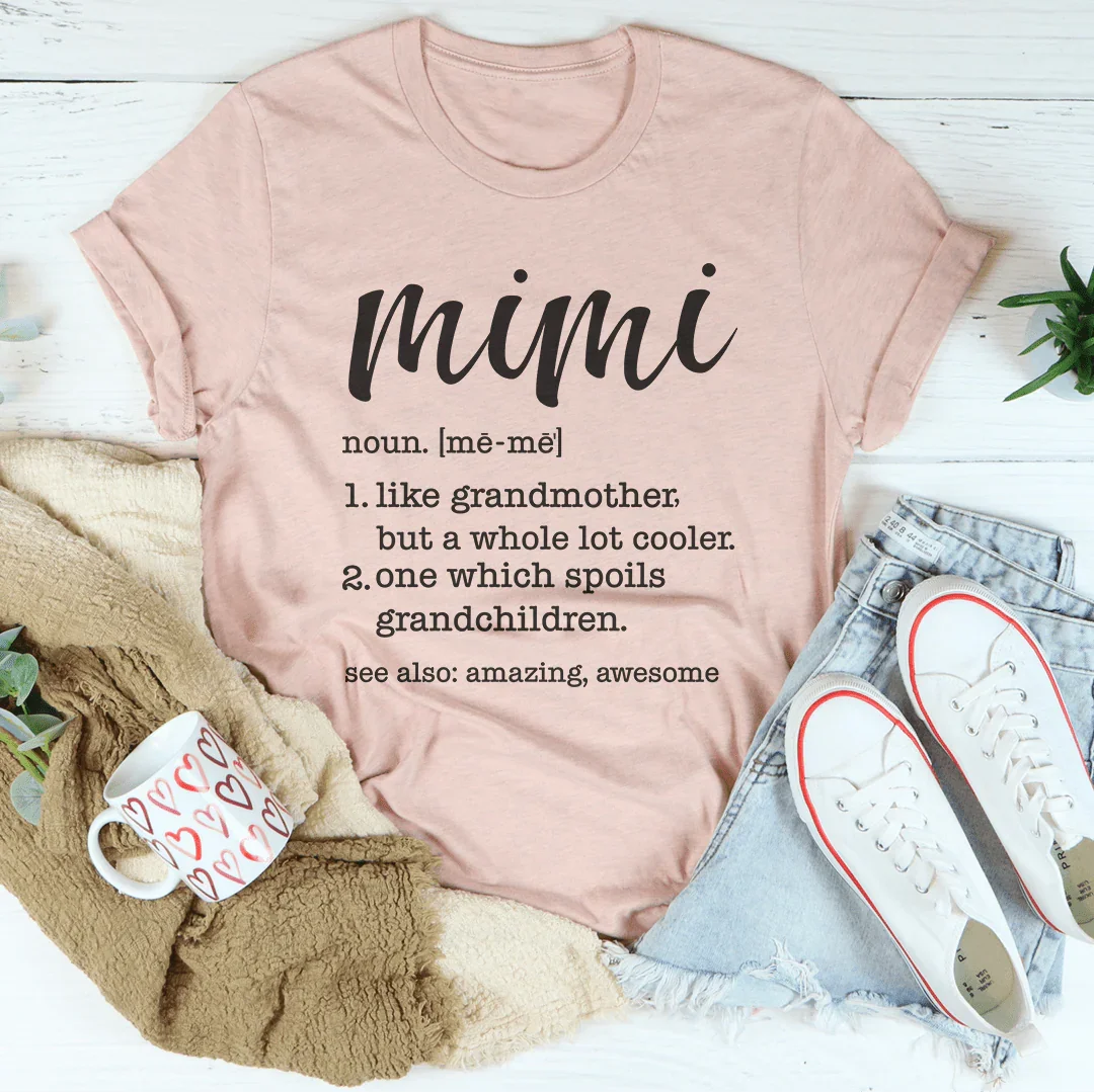 Mimi Dafination Tee Heather Prism Peach / S Peachy Sunday T-Shirt