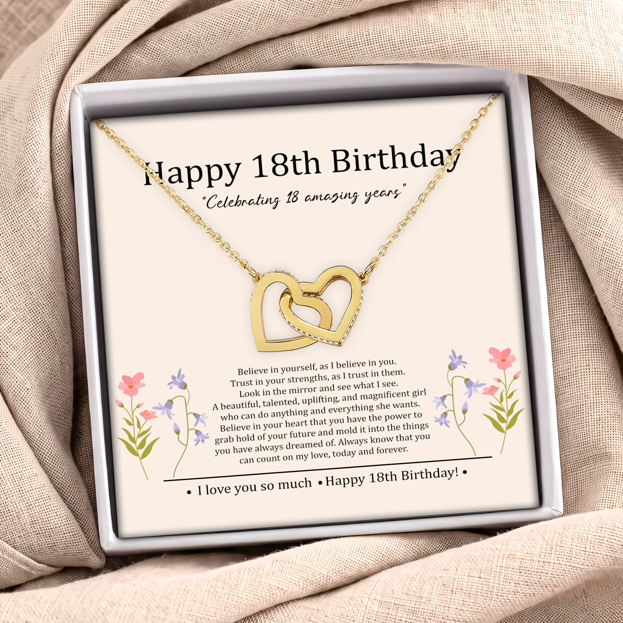 Happy Sweet 18th Birthday Jewelry