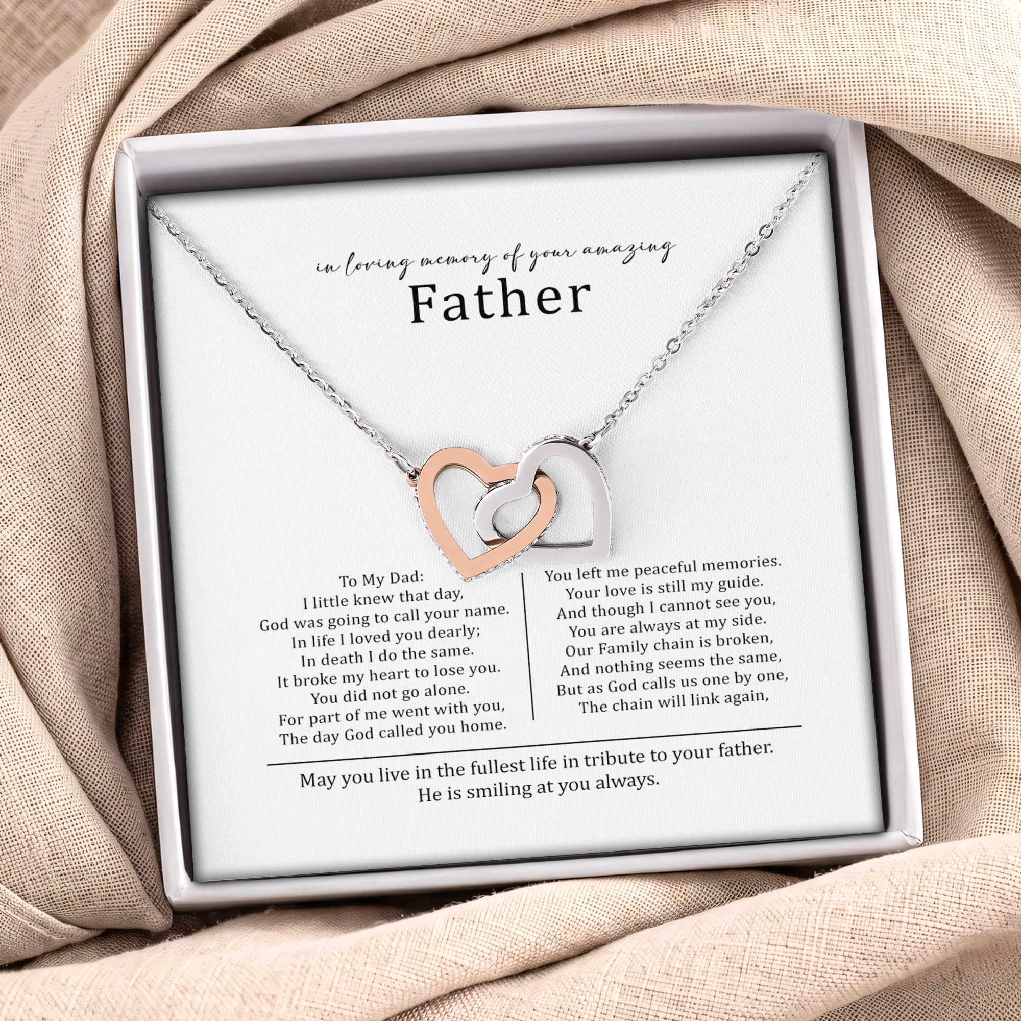 In Loving Memory Of Father Jewelry
