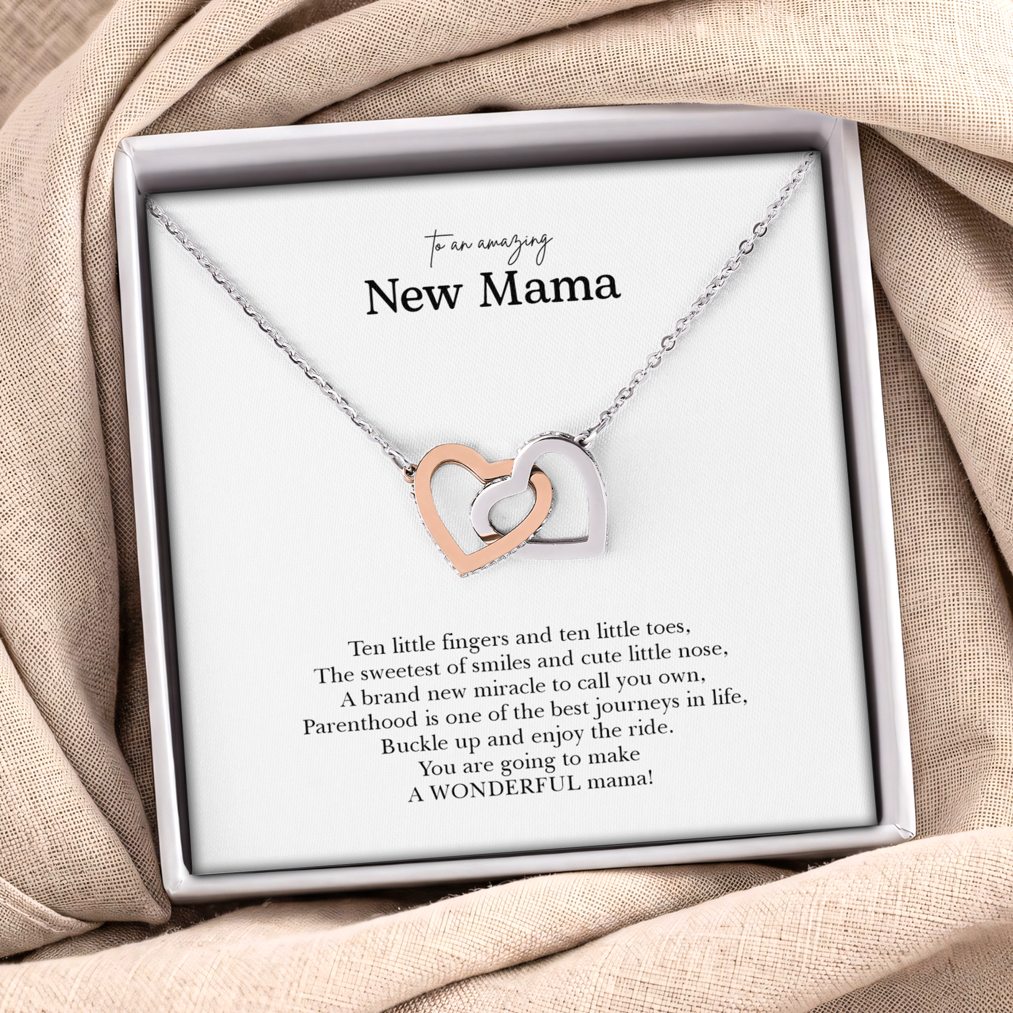 To An Amazing New Mama Necklace