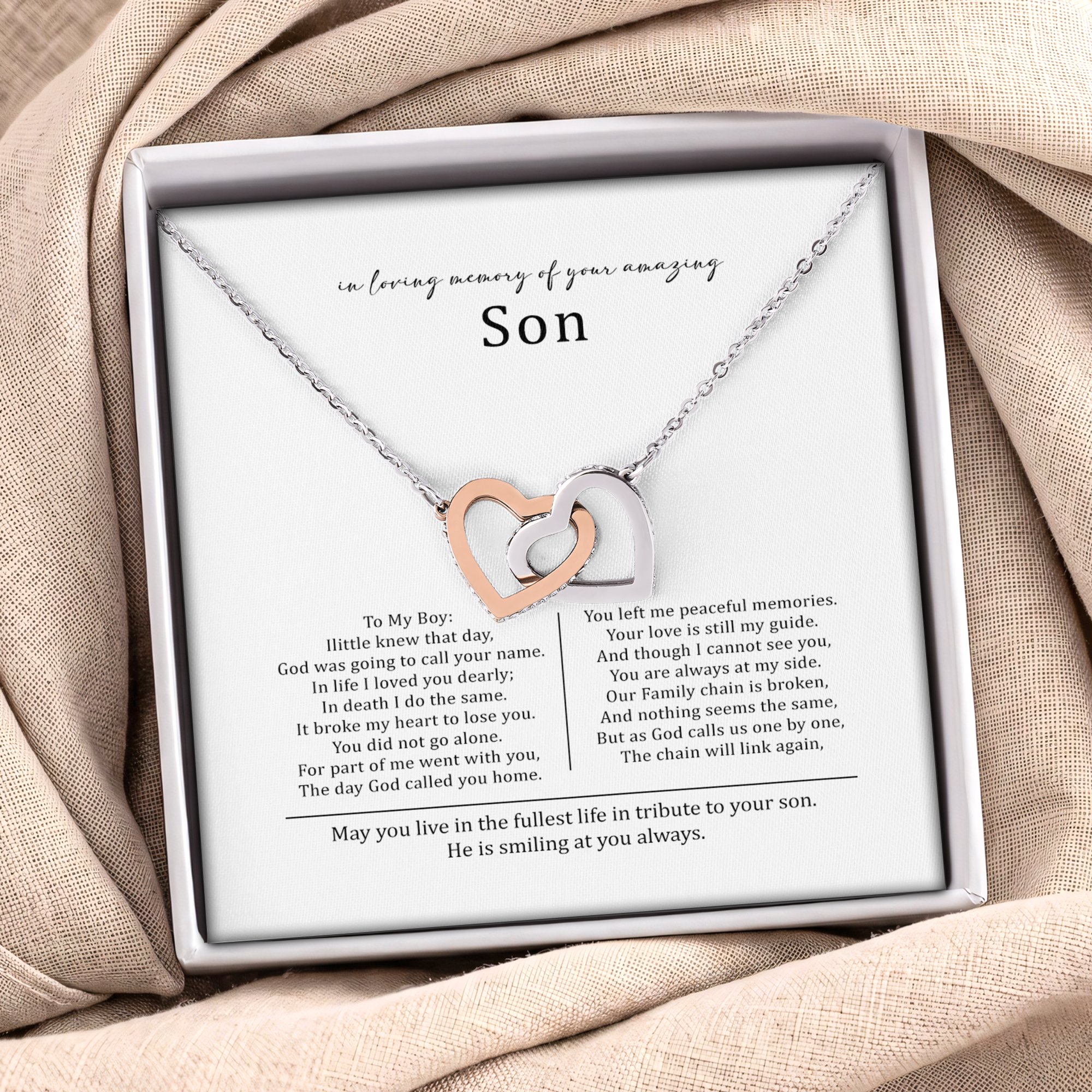 Loving Memory Of Son Jewelry