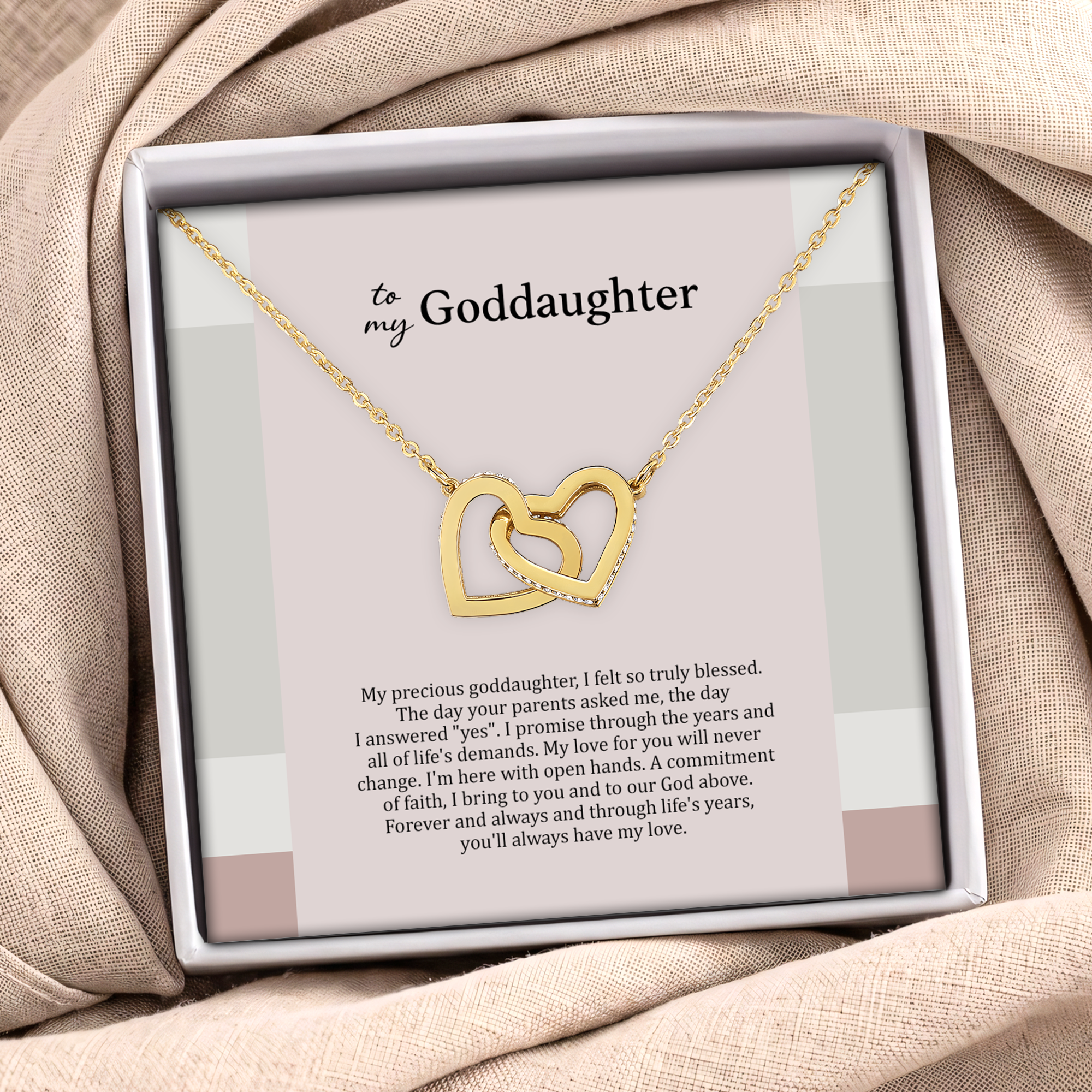 To My Goddaughter Jewelry