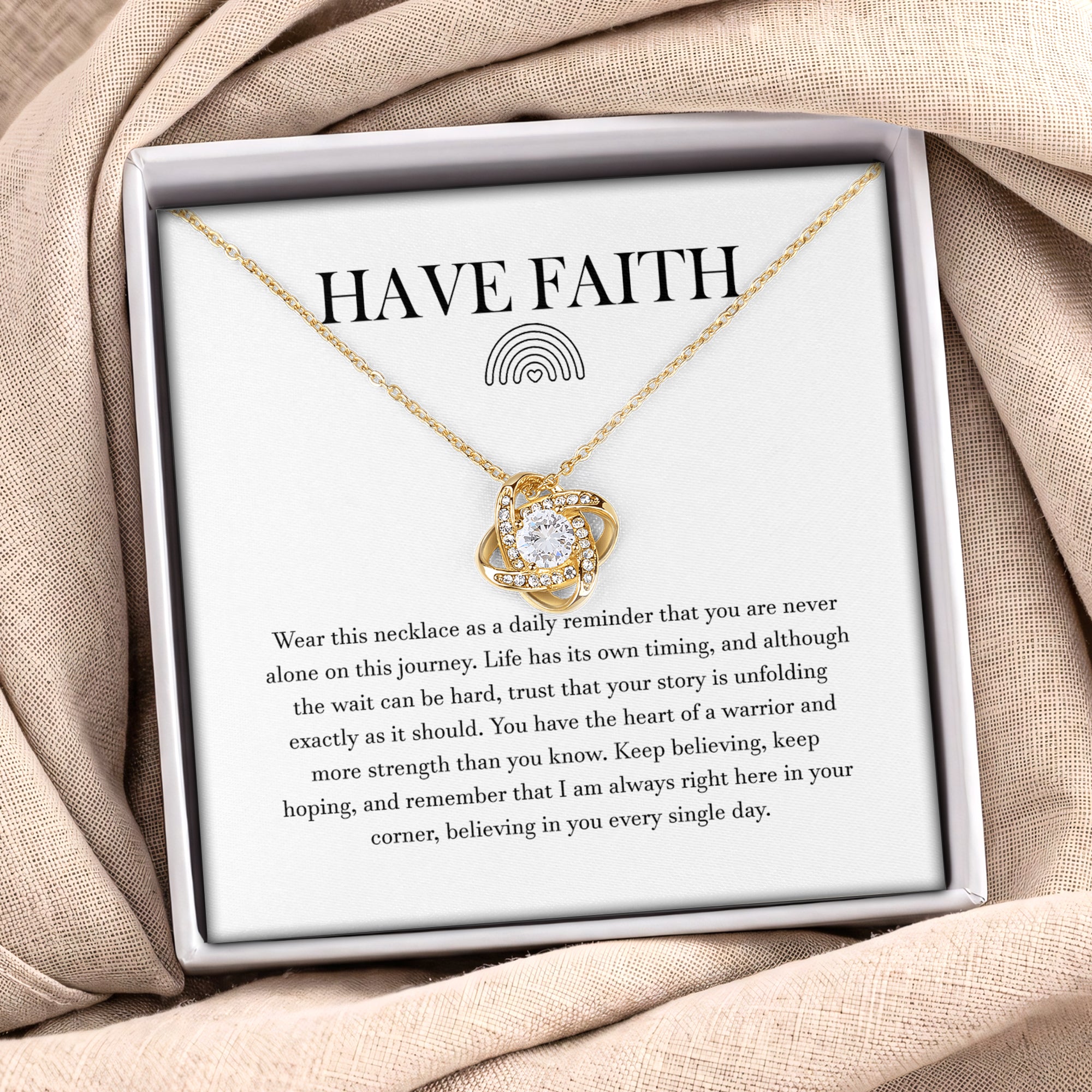 Schmuck „Have Faith“