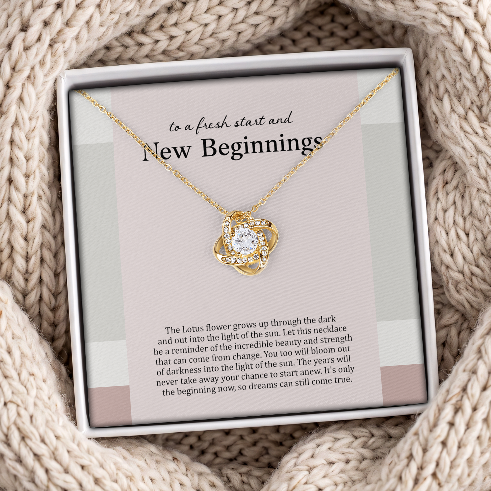 To A Fresh Start And New Beginnings Jewelry