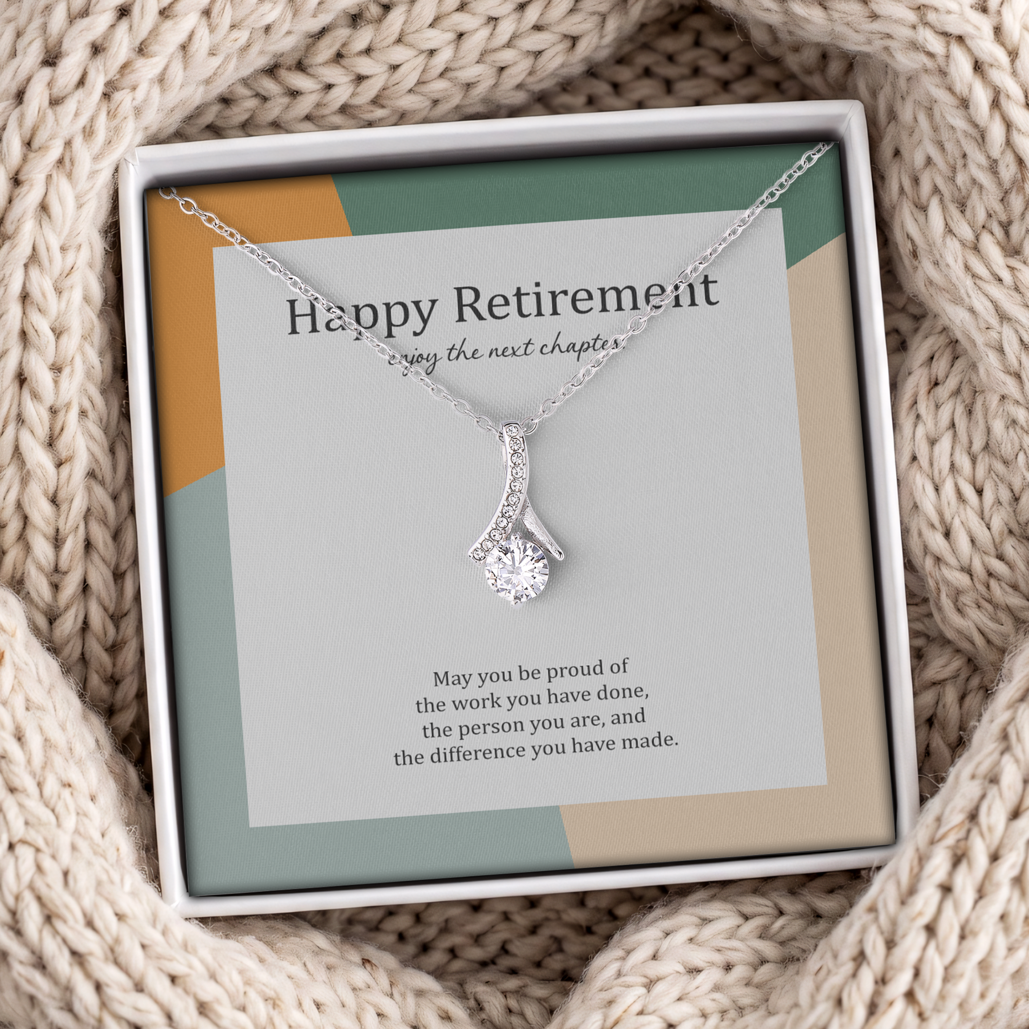 Happy Retirement Jewelry