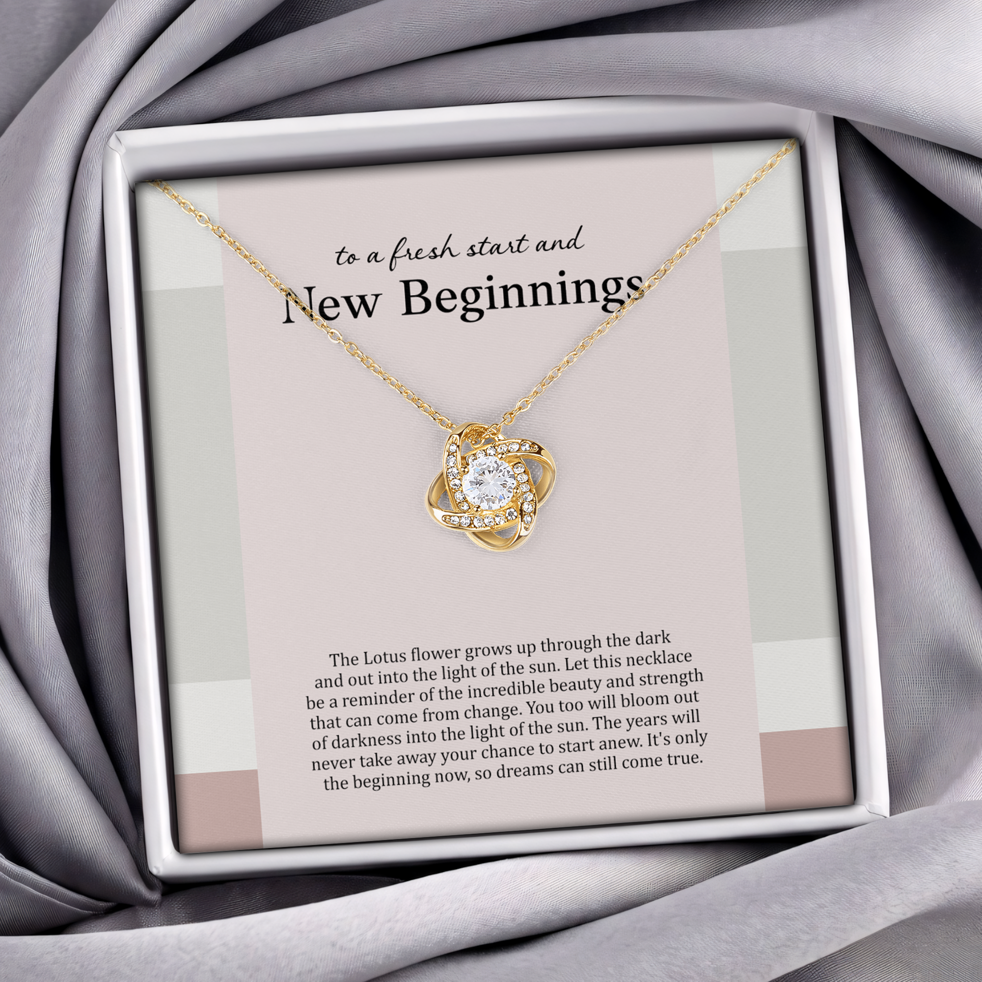 To A Fresh Start And New Beginnings Jewelry