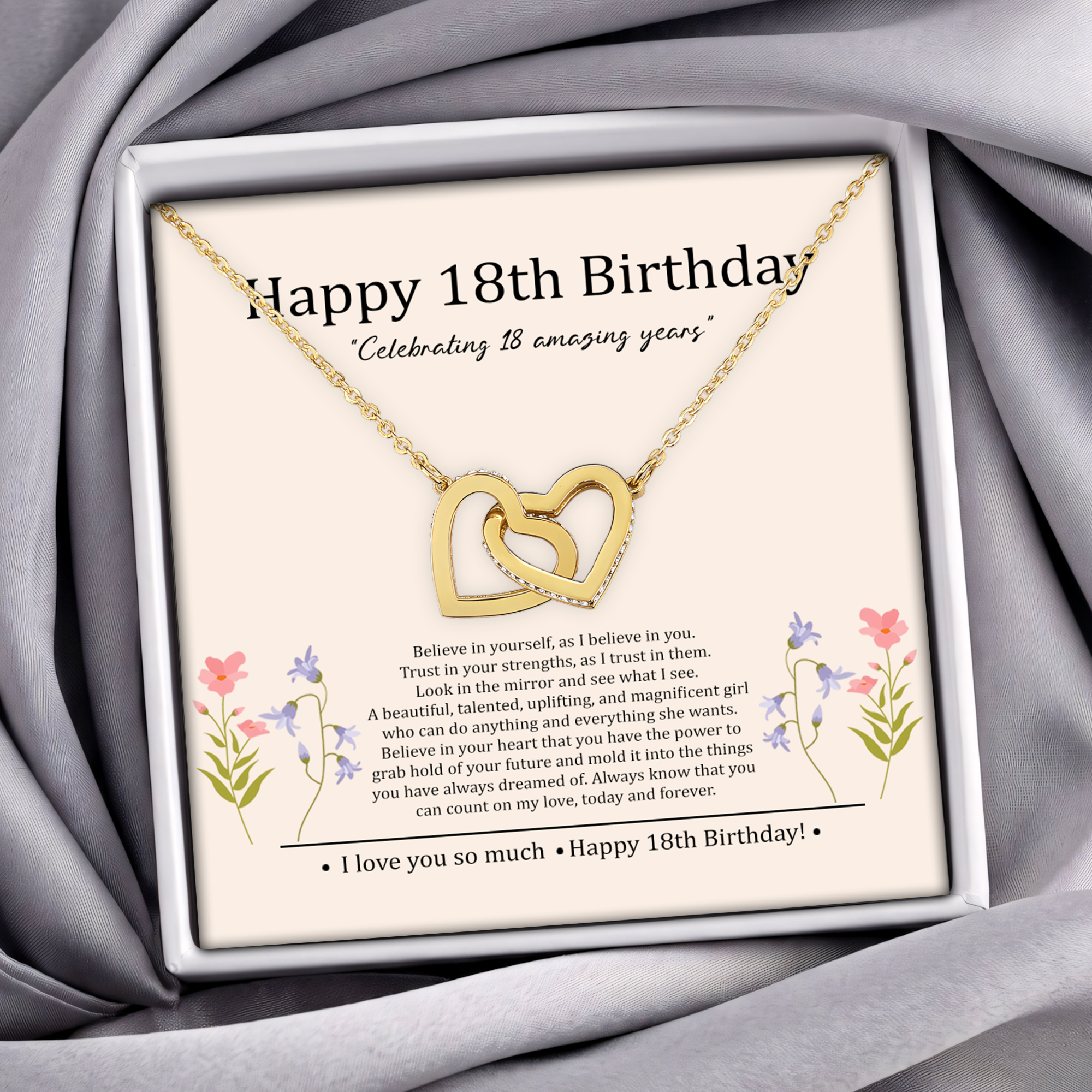 Happy Sweet 18th Birthday Jewelry