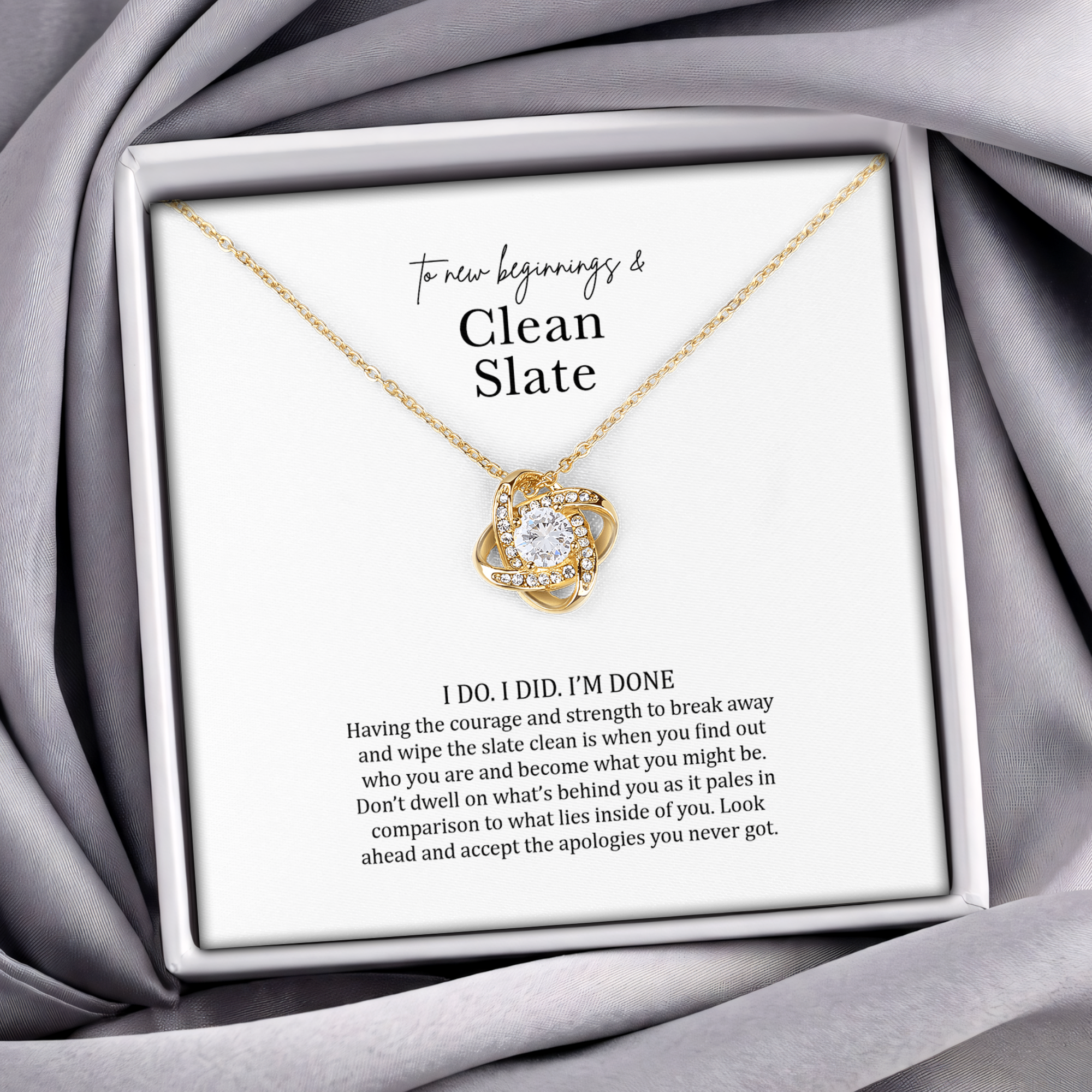 To New Beginnings & Clean Slate Jewelry