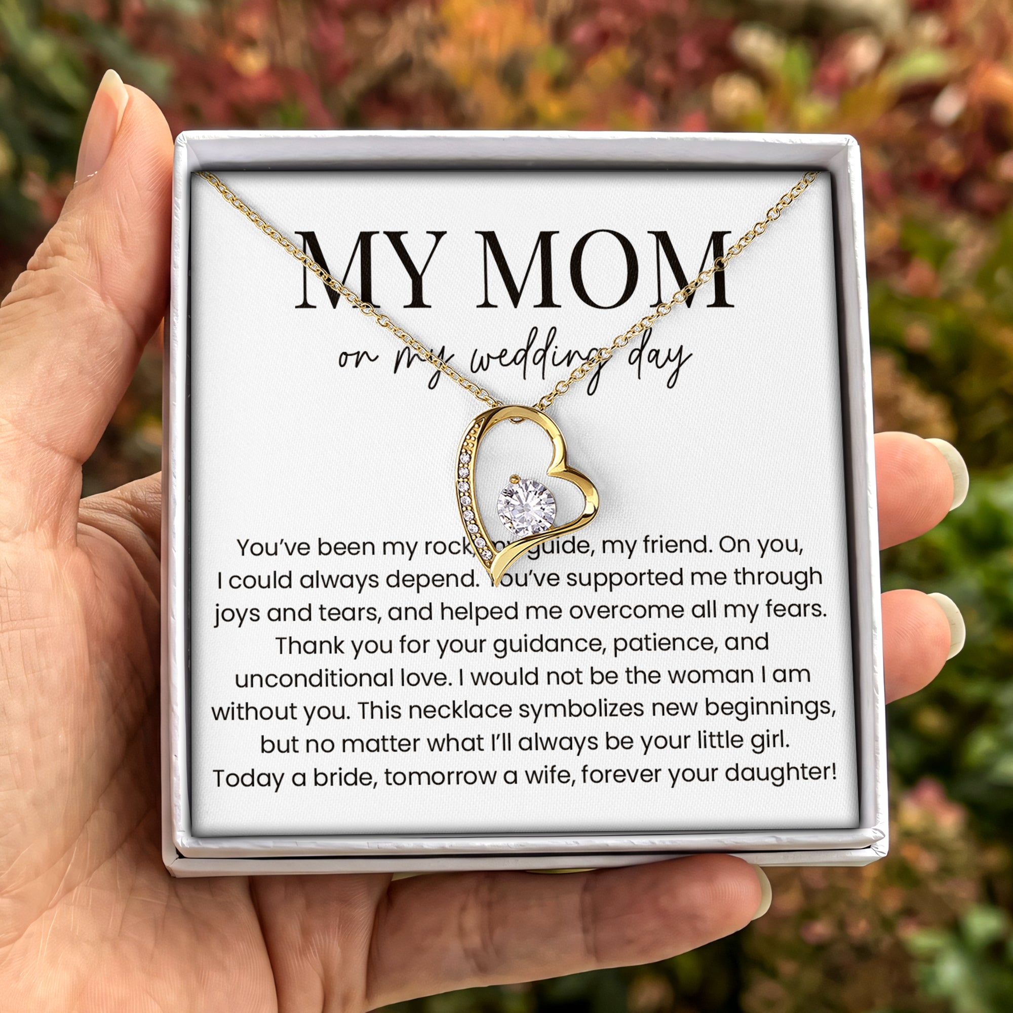 Joyería «Mi mamá el día de mi boda»
