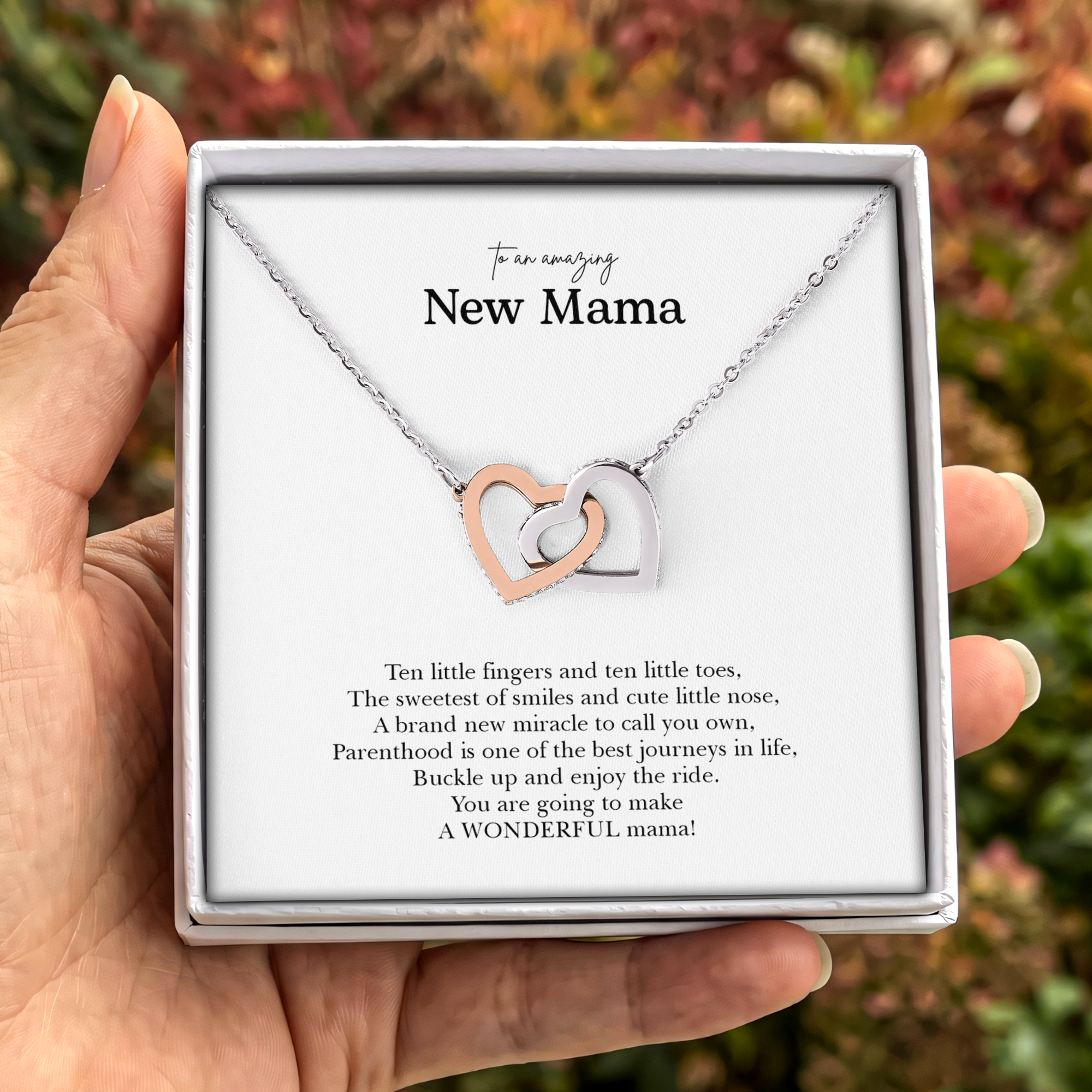 To An Amazing New Mama Necklace