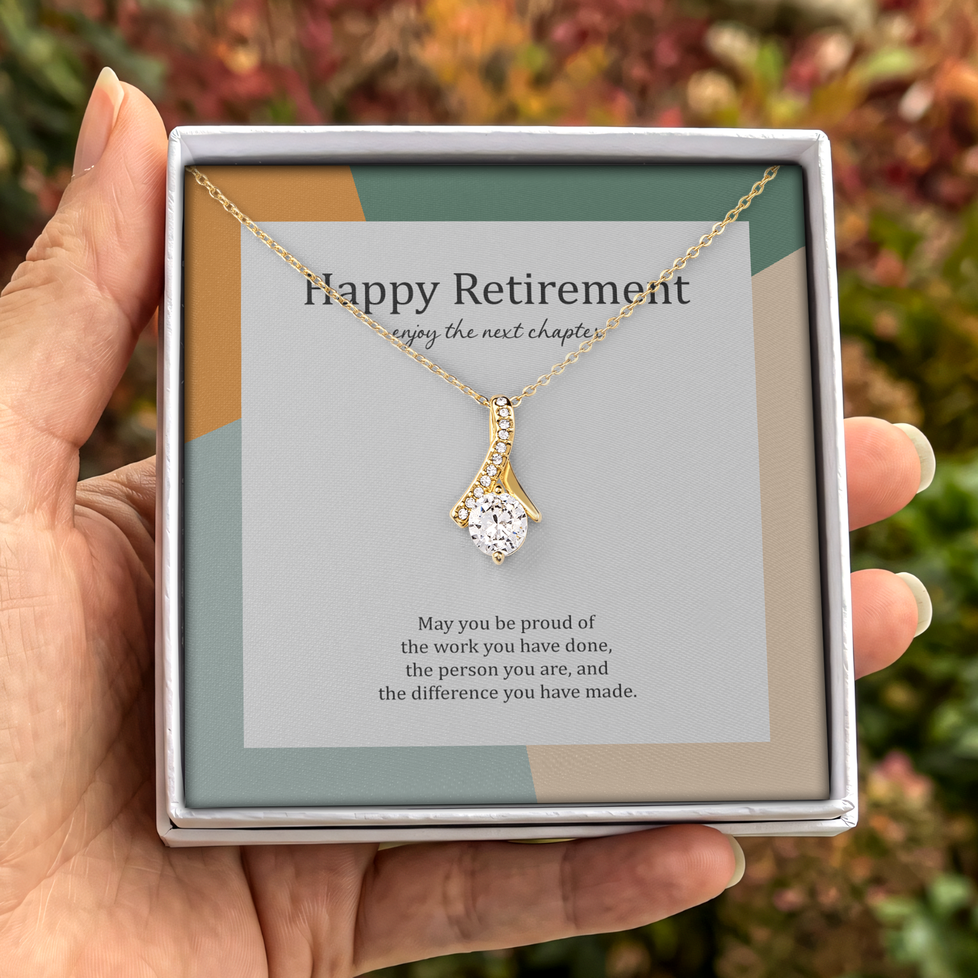 Happy Retirement Jewelry