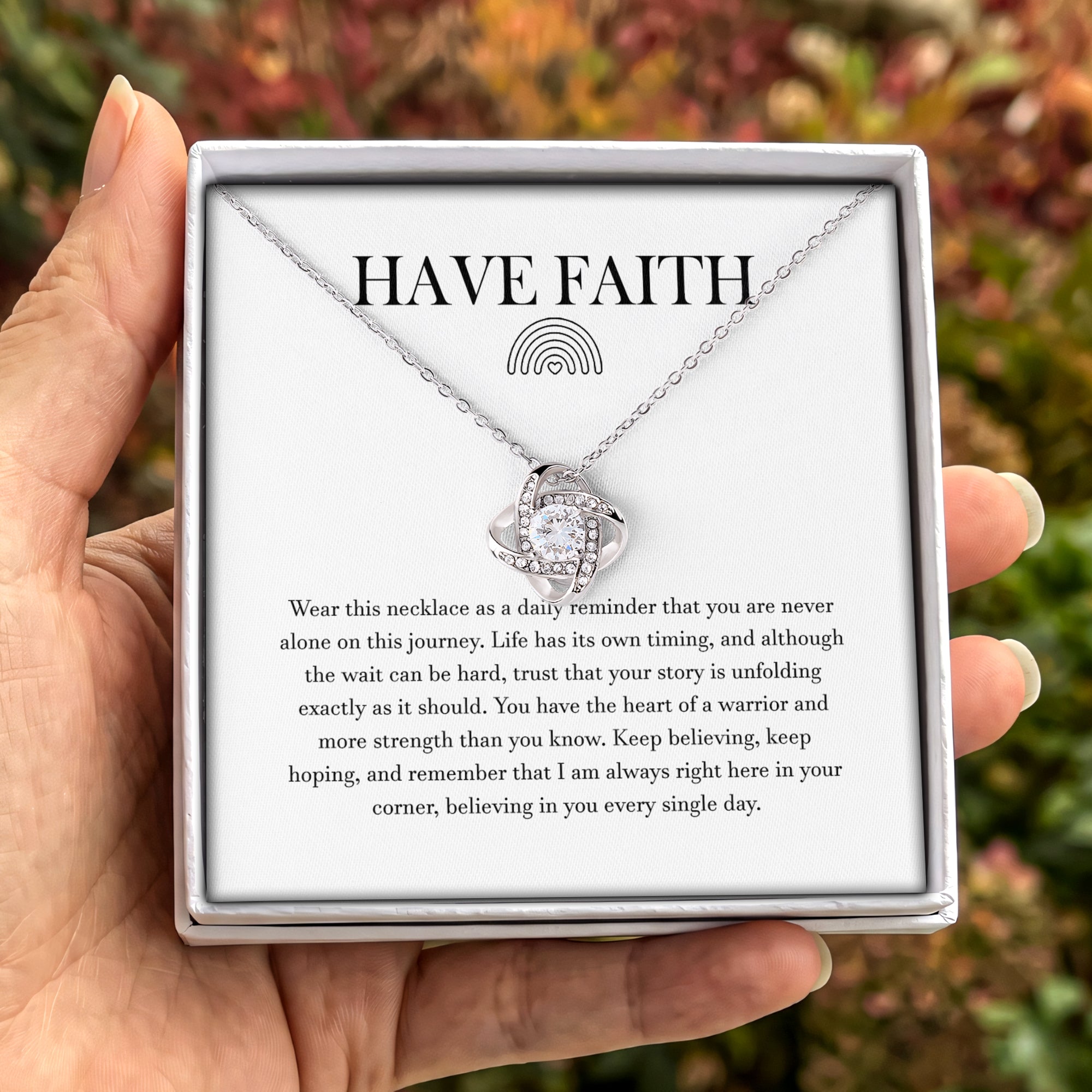 Schmuck „Have Faith“