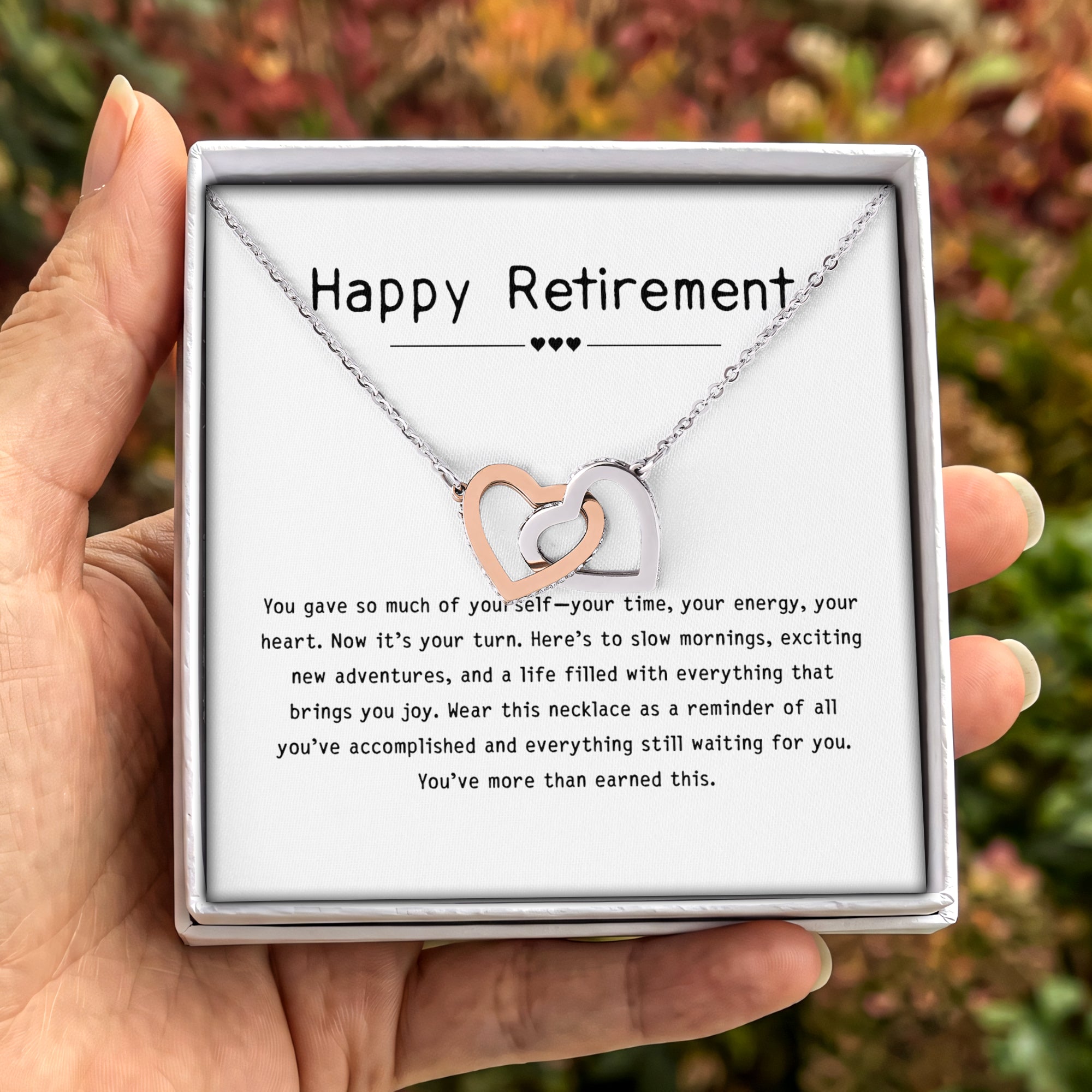 Happy Retirement Jewelry