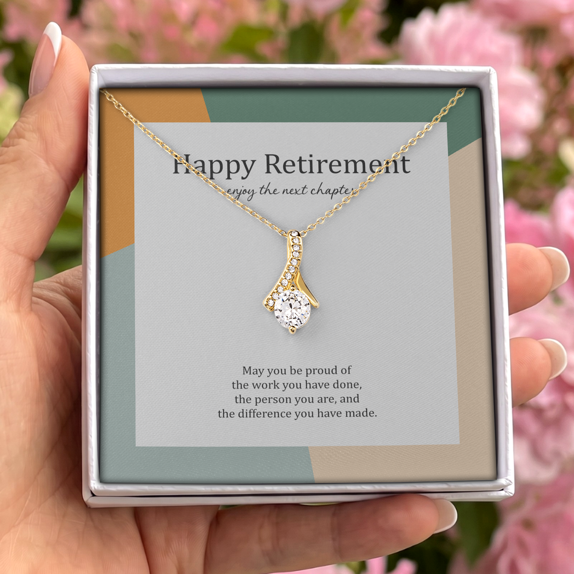 Happy Retirement Jewelry