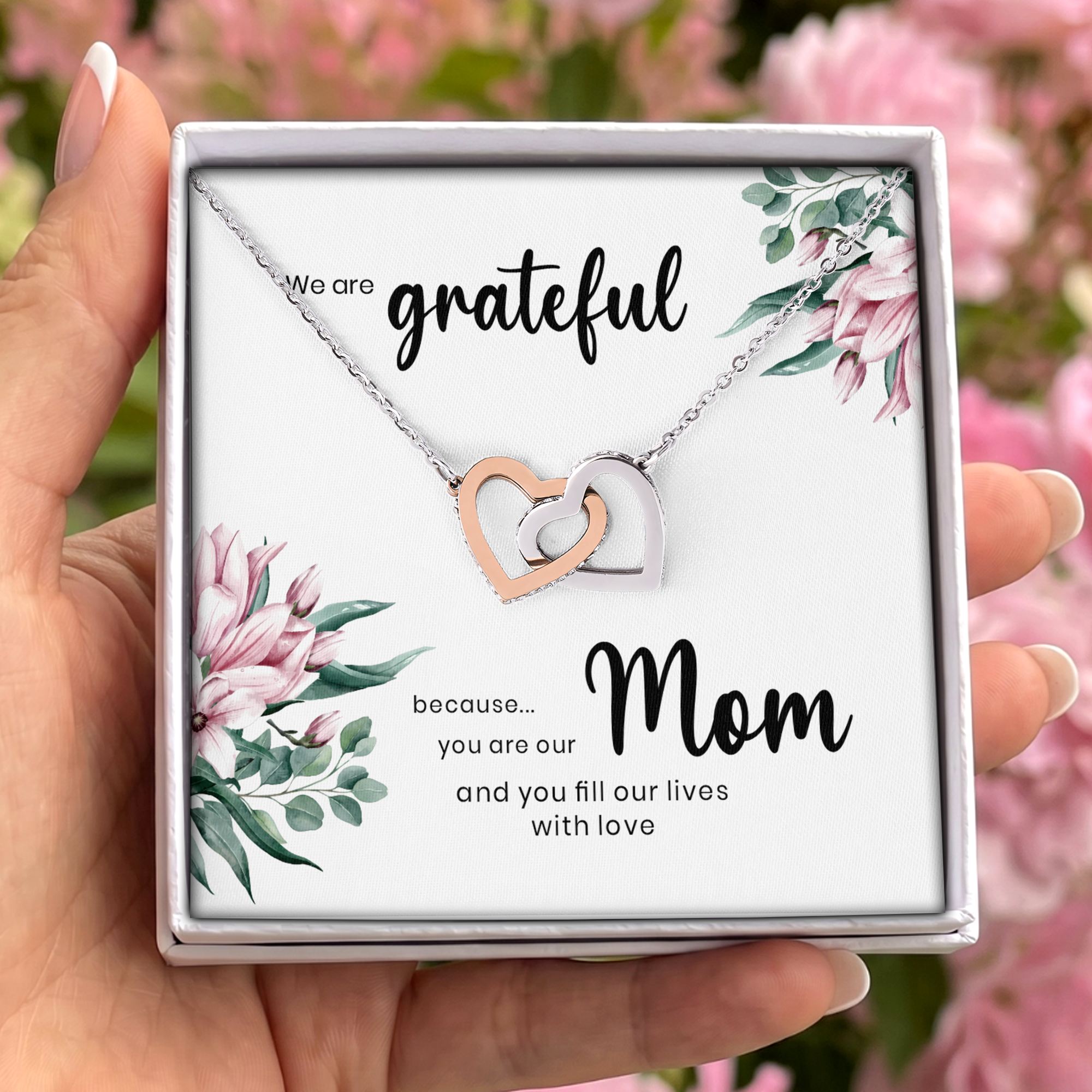 Wir sind dankbar, weil du unsere Mama bist Schmuck