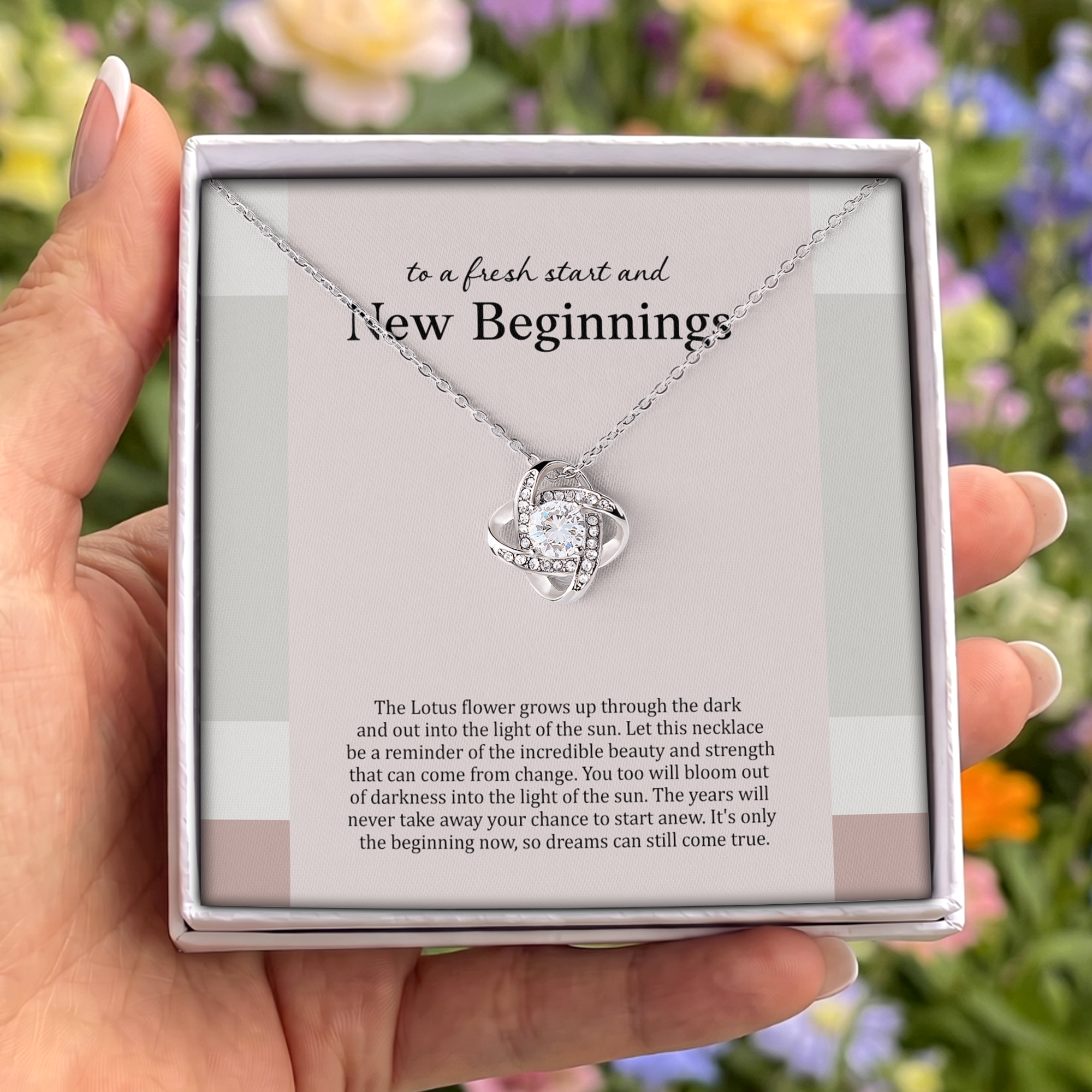To A Fresh Start And New Beginnings Jewelry