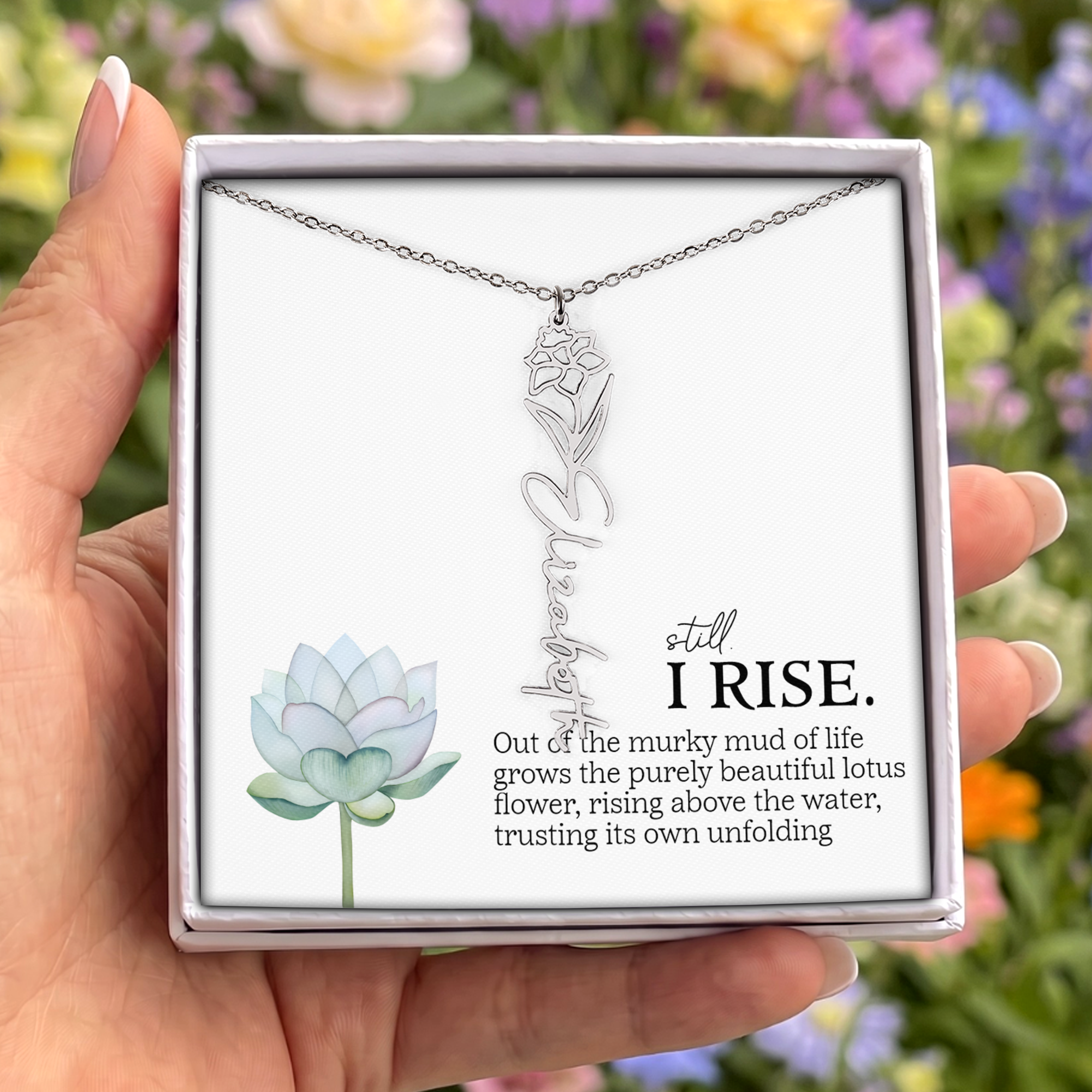 Still I Rise Lotus Jewelry