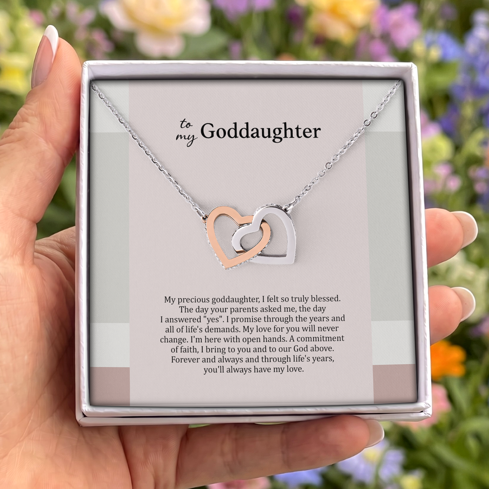 To My Goddaughter Jewelry