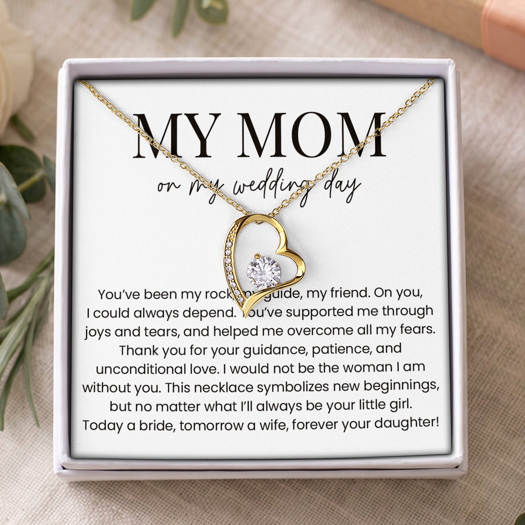 Joyería «Mi mamá el día de mi boda»