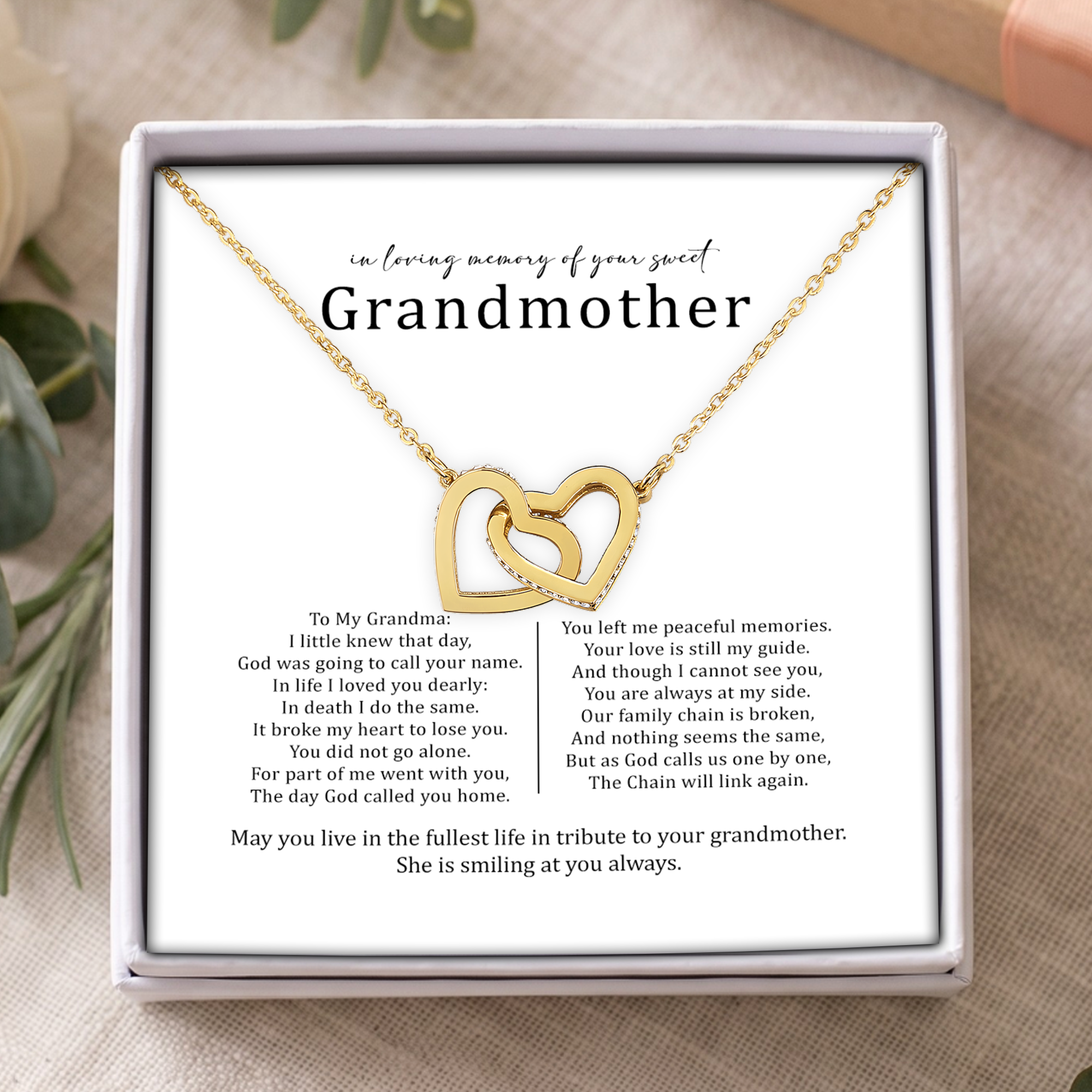 Loss Of Grandmother Jewelry