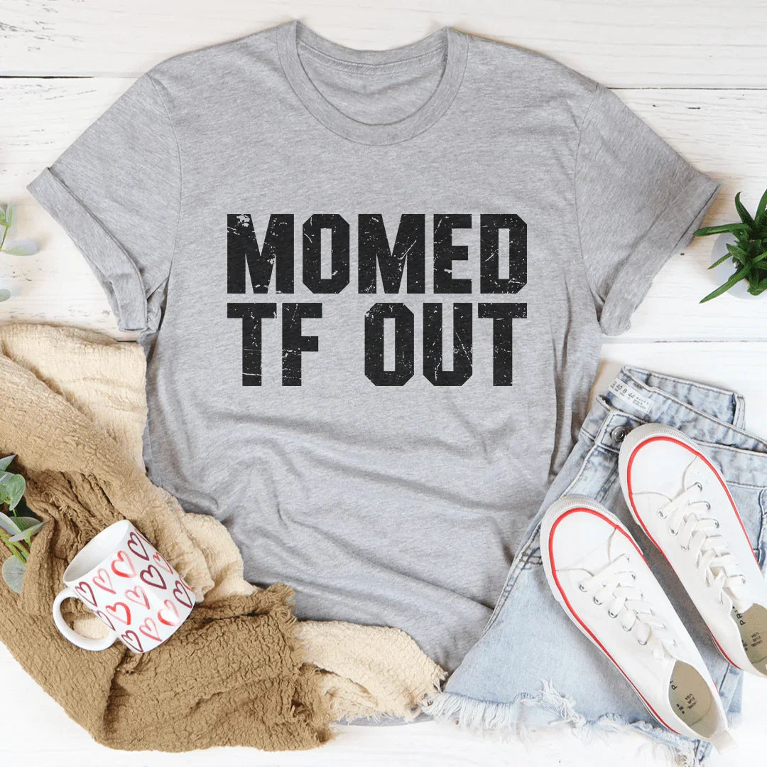 Momed Tf Out Tee Athletic Heather / S Peachy Sunday T-Shirt