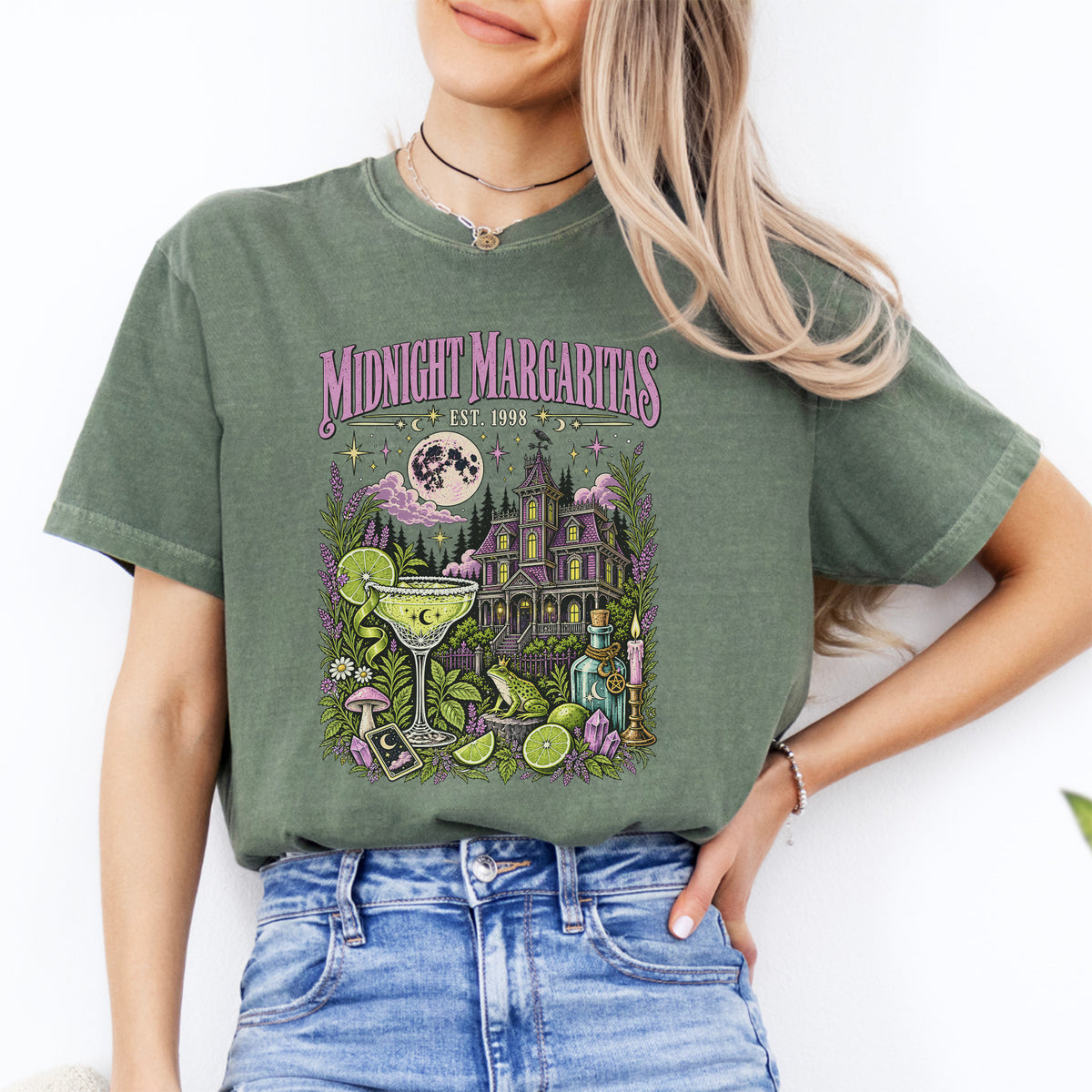 Mitternachts-Margaritas Est 1998 T-Shirt