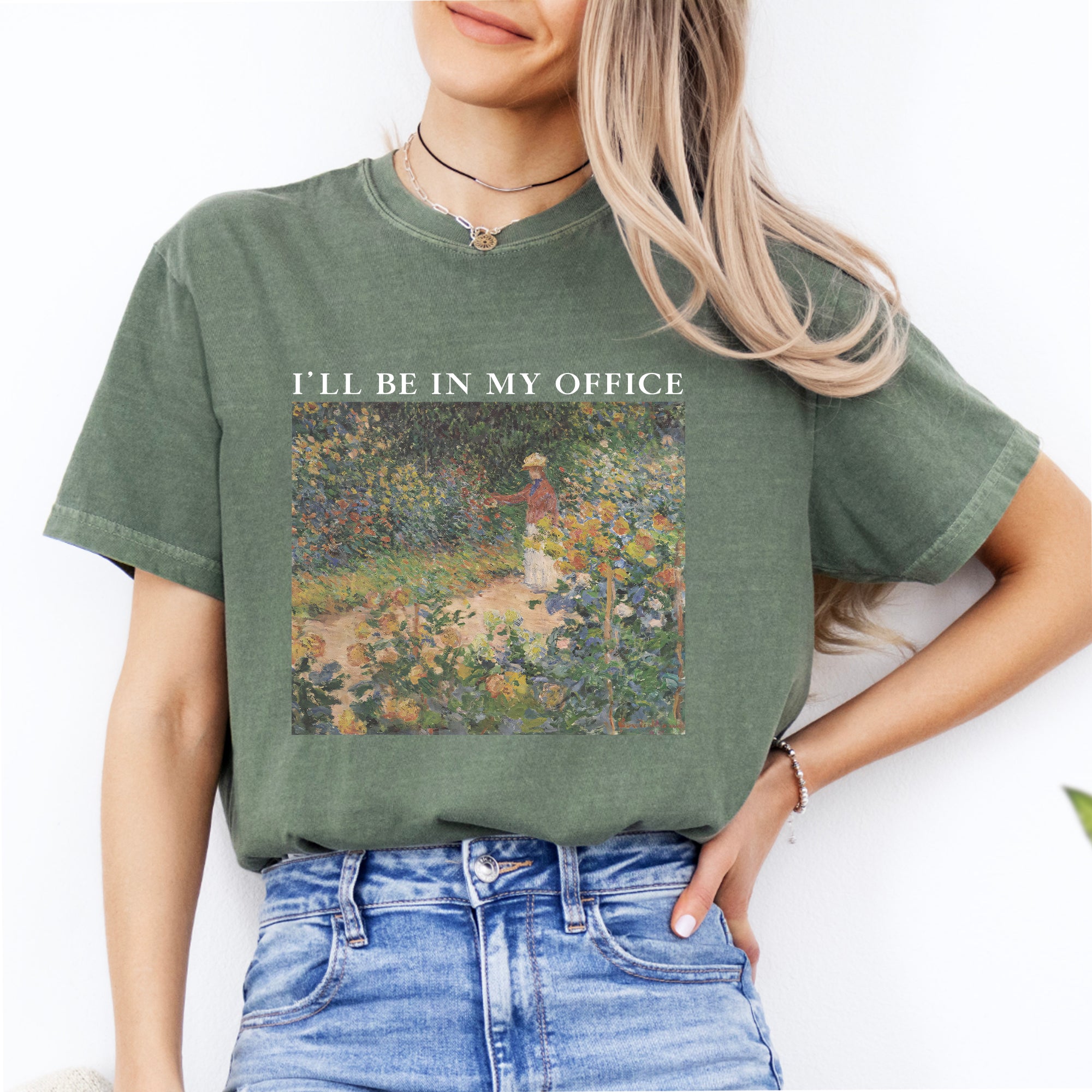 T-Shirt „I'll Be In My Office plant Lover“