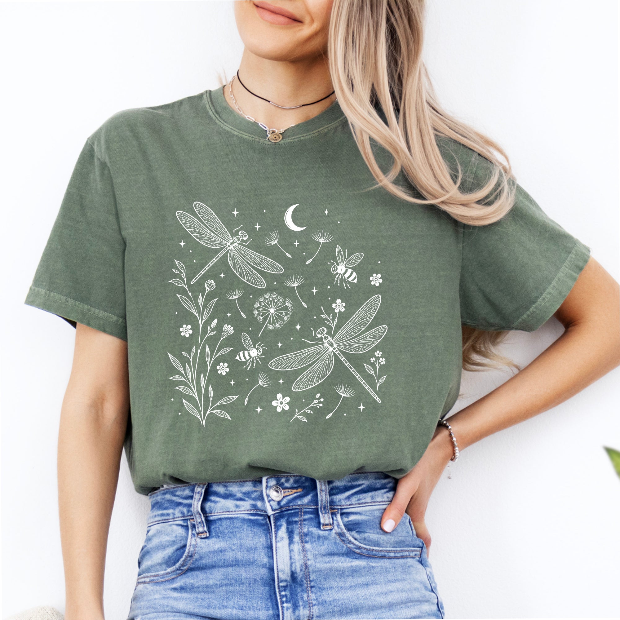 T-shirt nature libellule