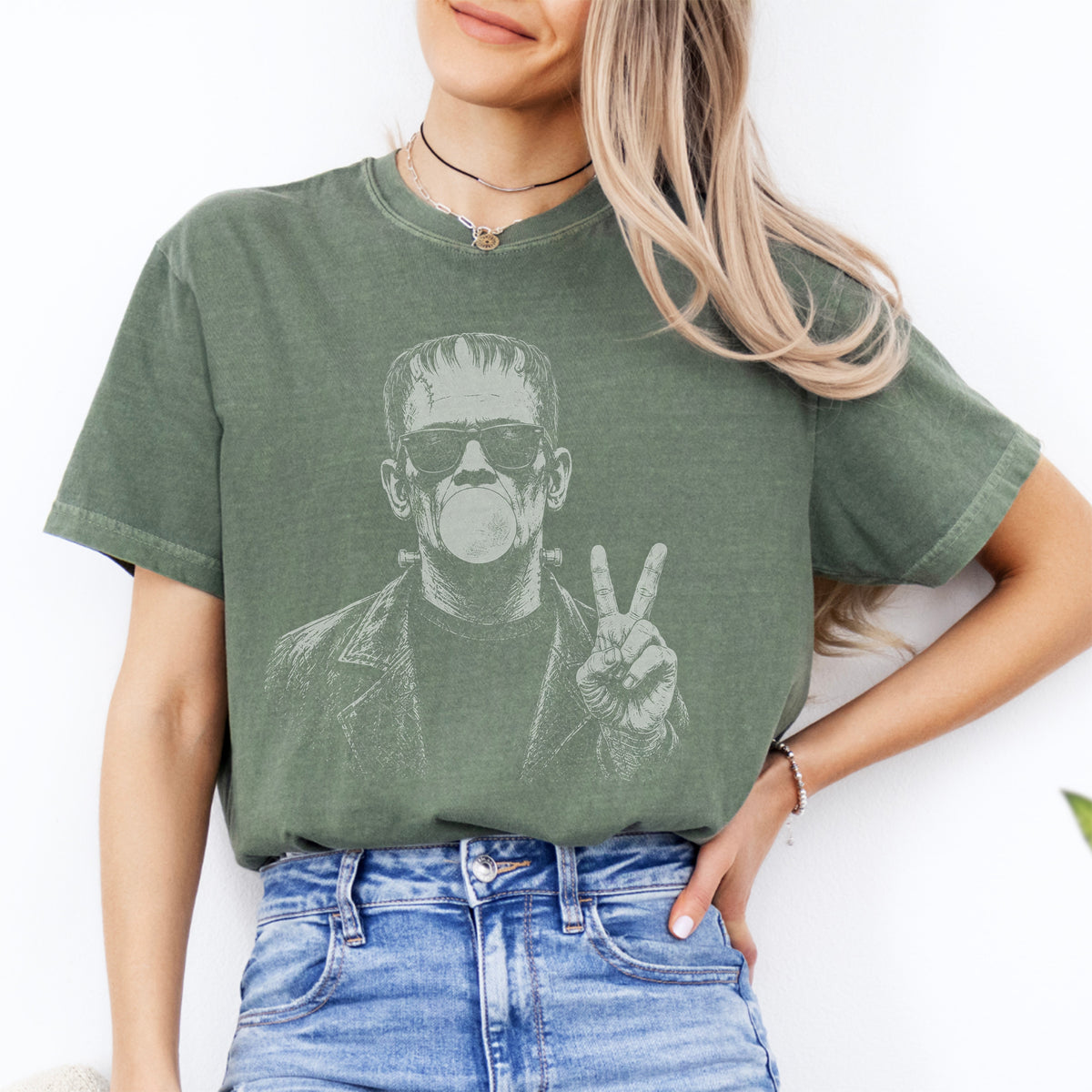 Frankenstein Bubble Gum Tee