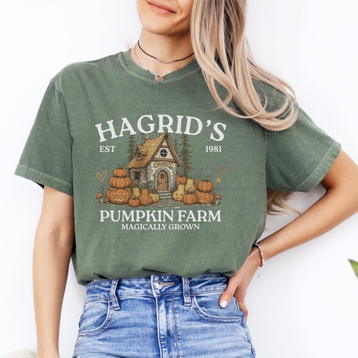 Camiseta de la granja de calabazas de Hagrid, fundada en 1981
