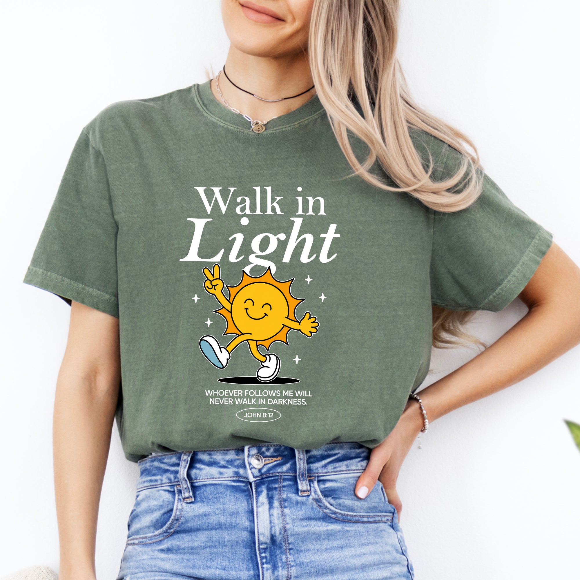 Camiseta «Camina en la luz»