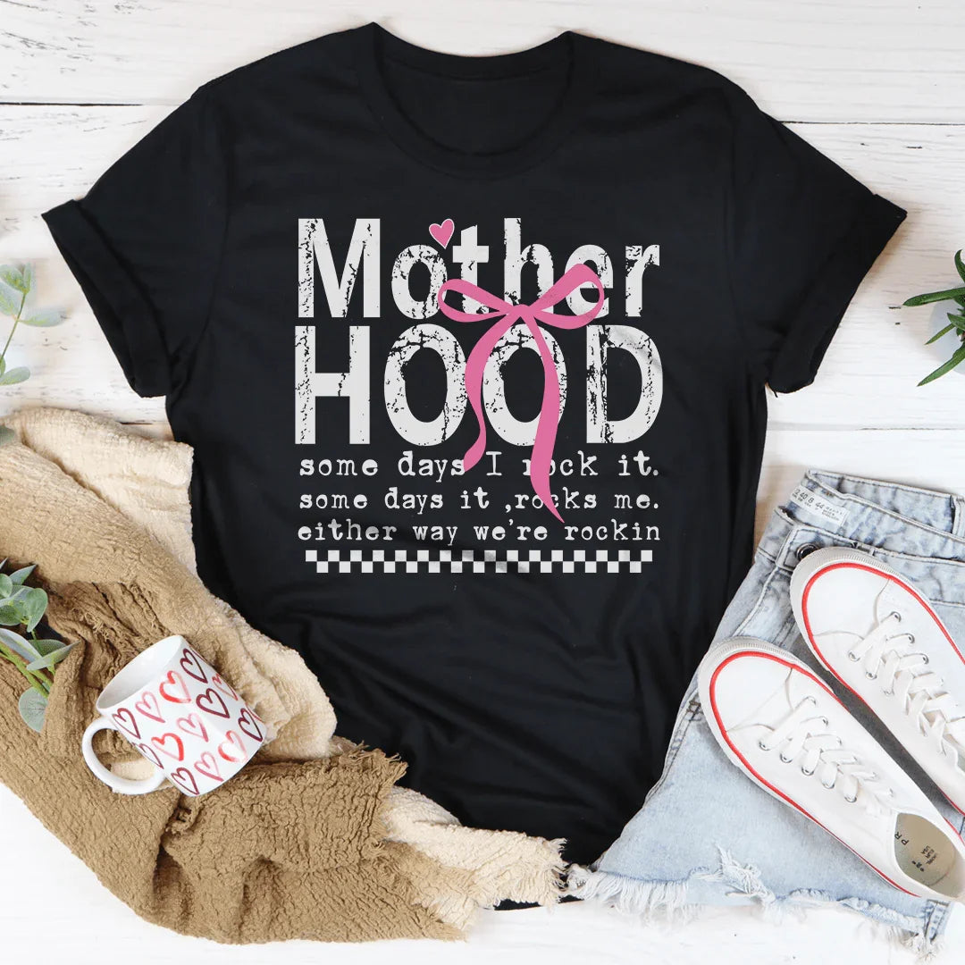 Mother Hood Same Days I Rock It Tee Black Heather / S Peachy Sunday T-Shirt