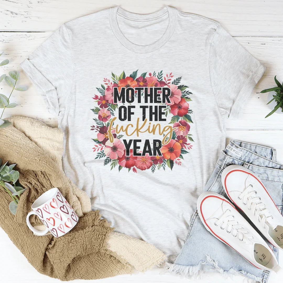 Mother Of The F-cking Year Tee Ash / S Peachy Sunday T-Shirt