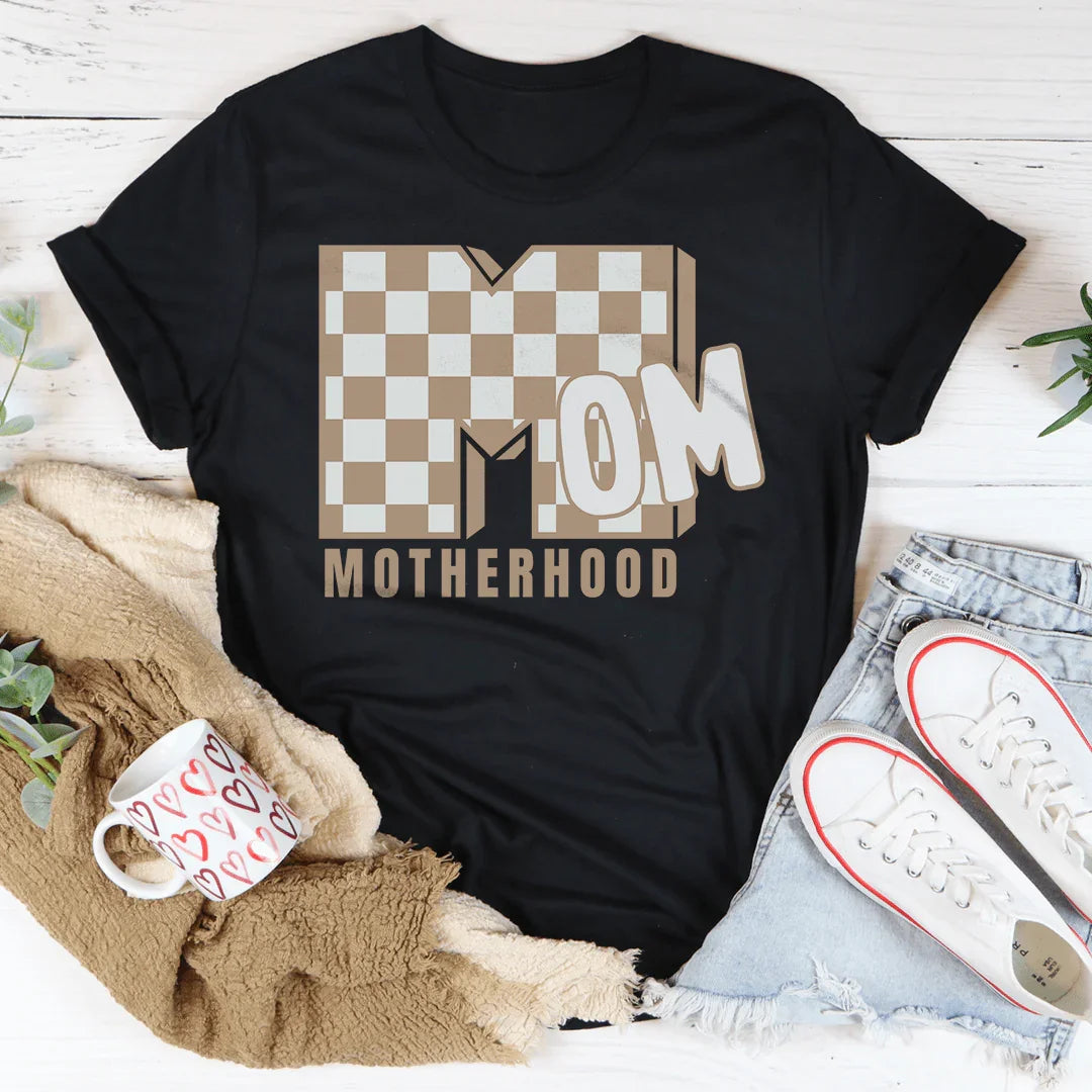 Motherhood Tee Black Heather / S Peachy Sunday T-Shirt