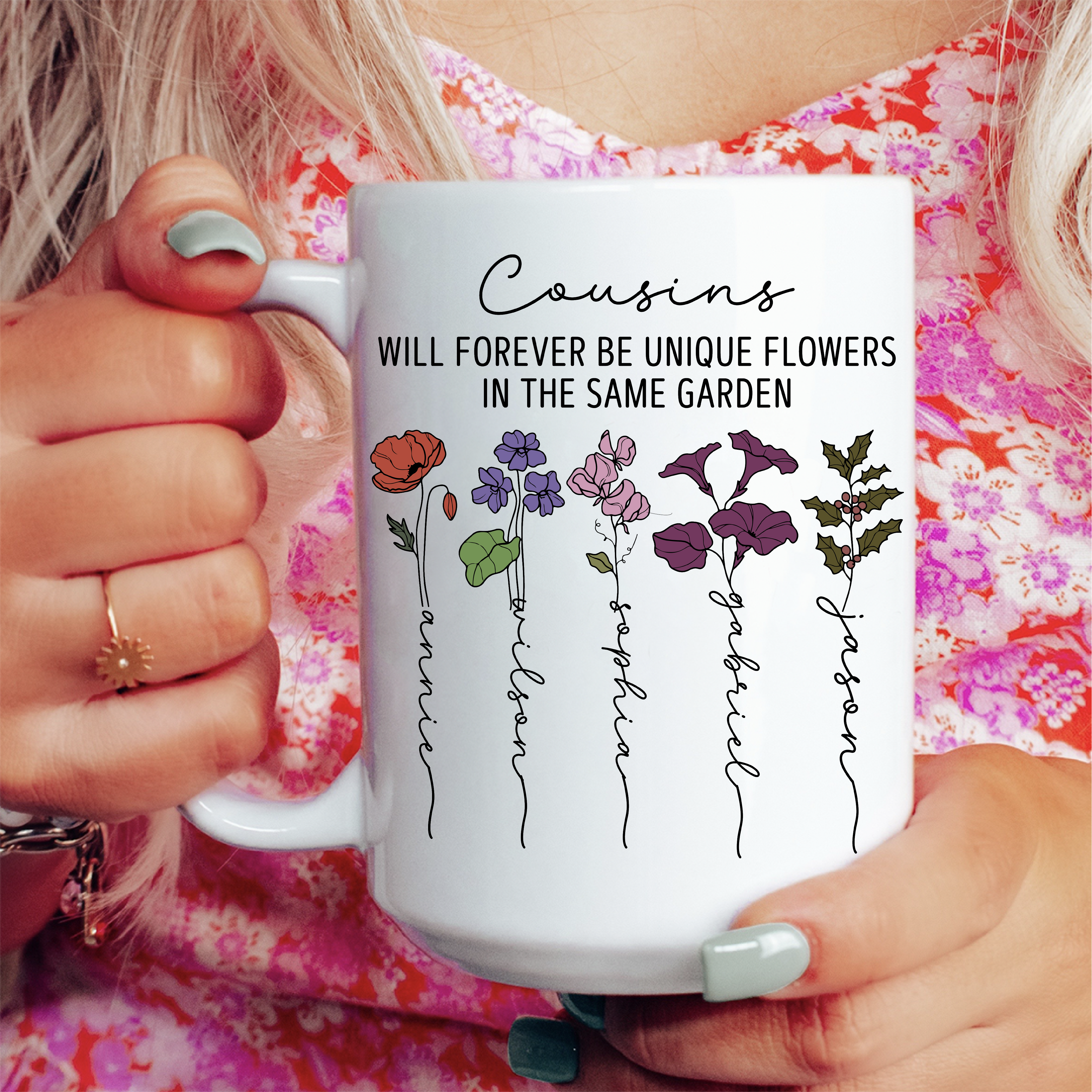 Personalized Cousins Mug