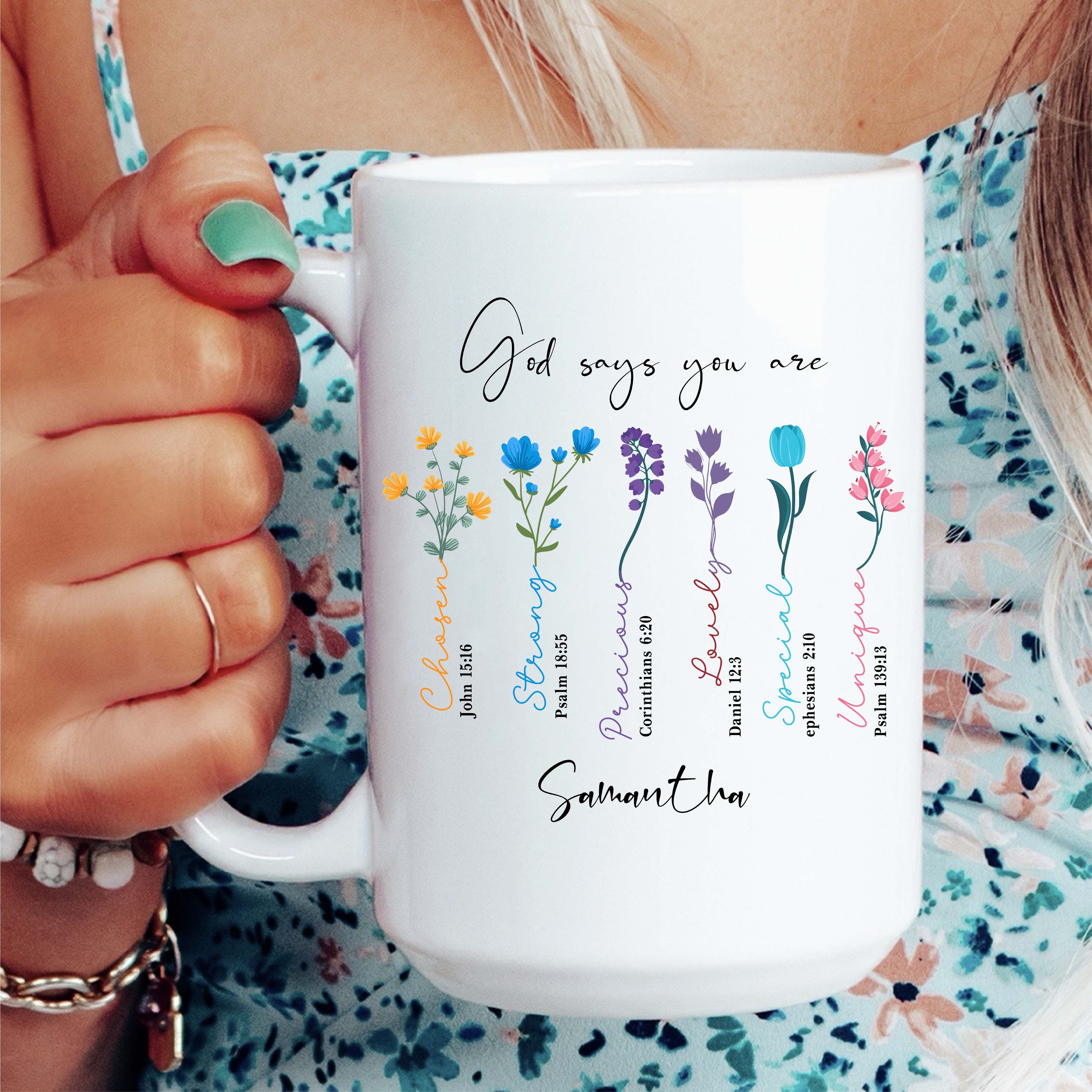 Personalized God Says You Are Mug