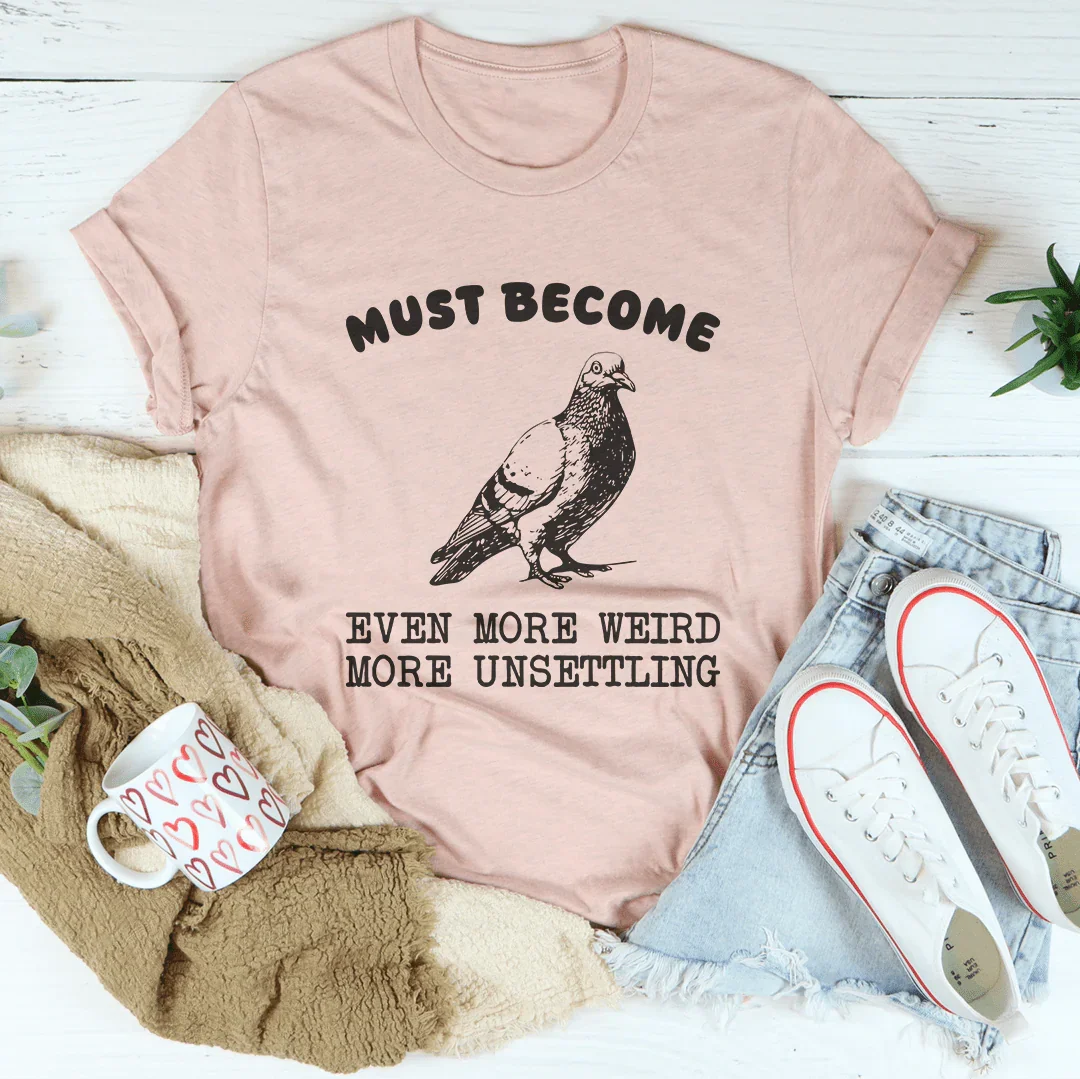 Must Become Even More Unsattling Tee Heather Prism Peach / S Peachy Sunday T-Shirt