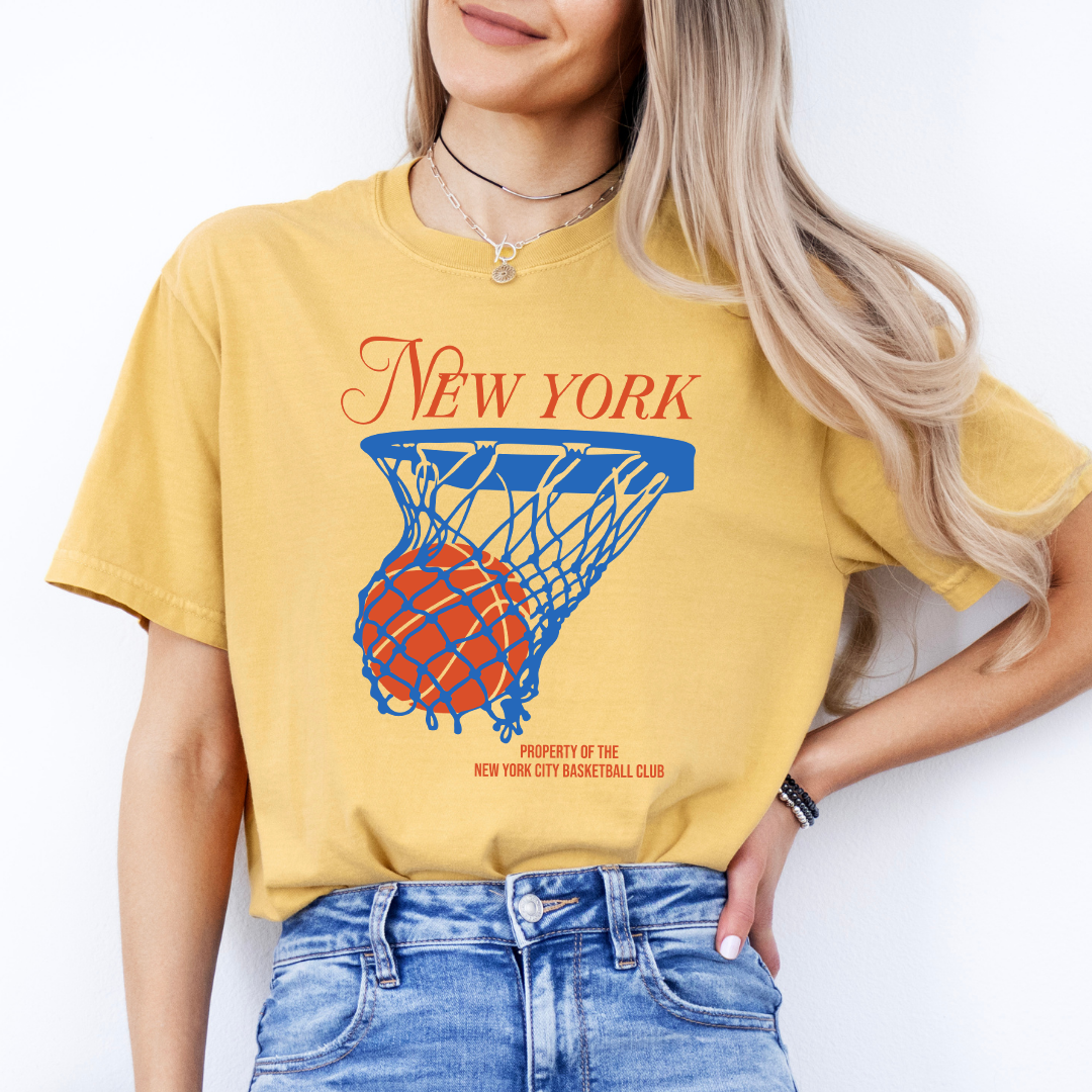 New York Basketball Tee