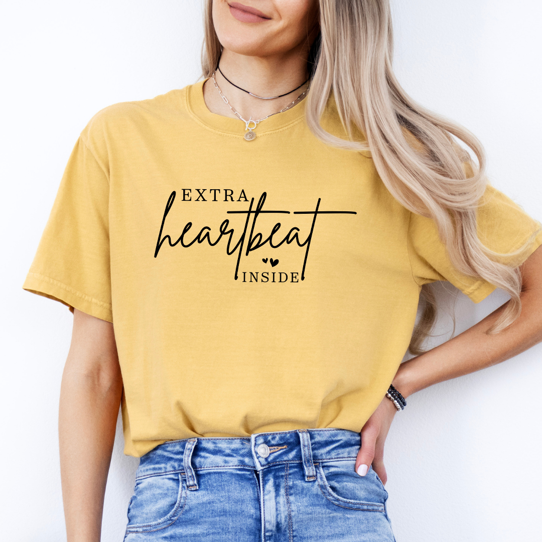 Camiseta «Un latido extra dentro»