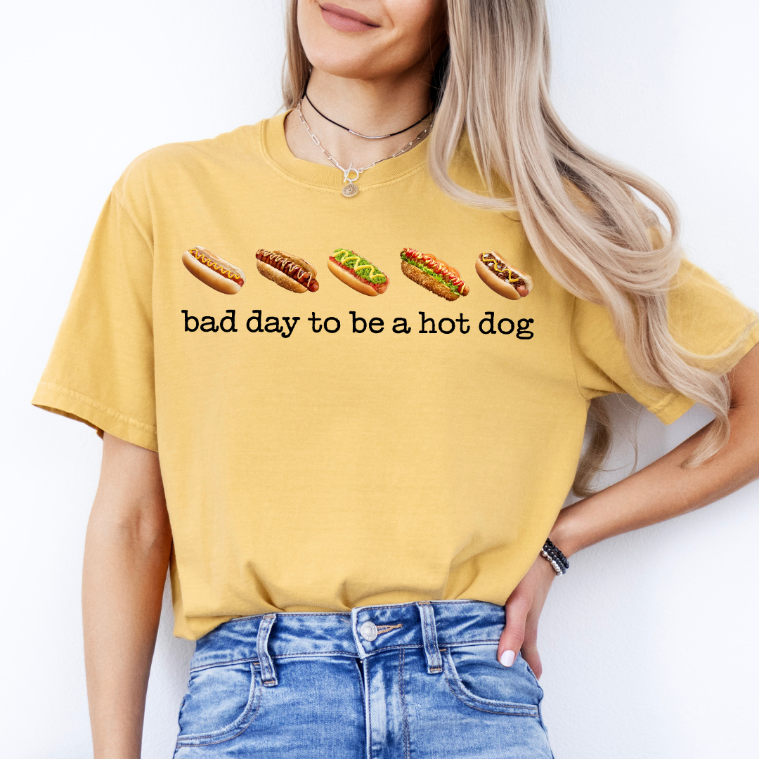 Bad Day To Be A Hot Dog Tee